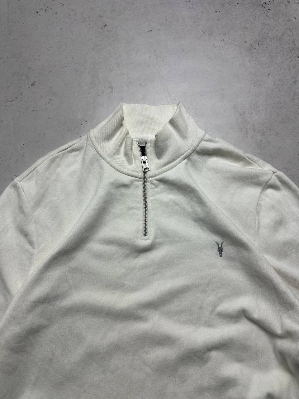 Allsaints × Vintage Vintage Allsaints Quarter Zip Sweater XL Old Money Size US XL / EU 56 / 4 - 3 Thumbnail