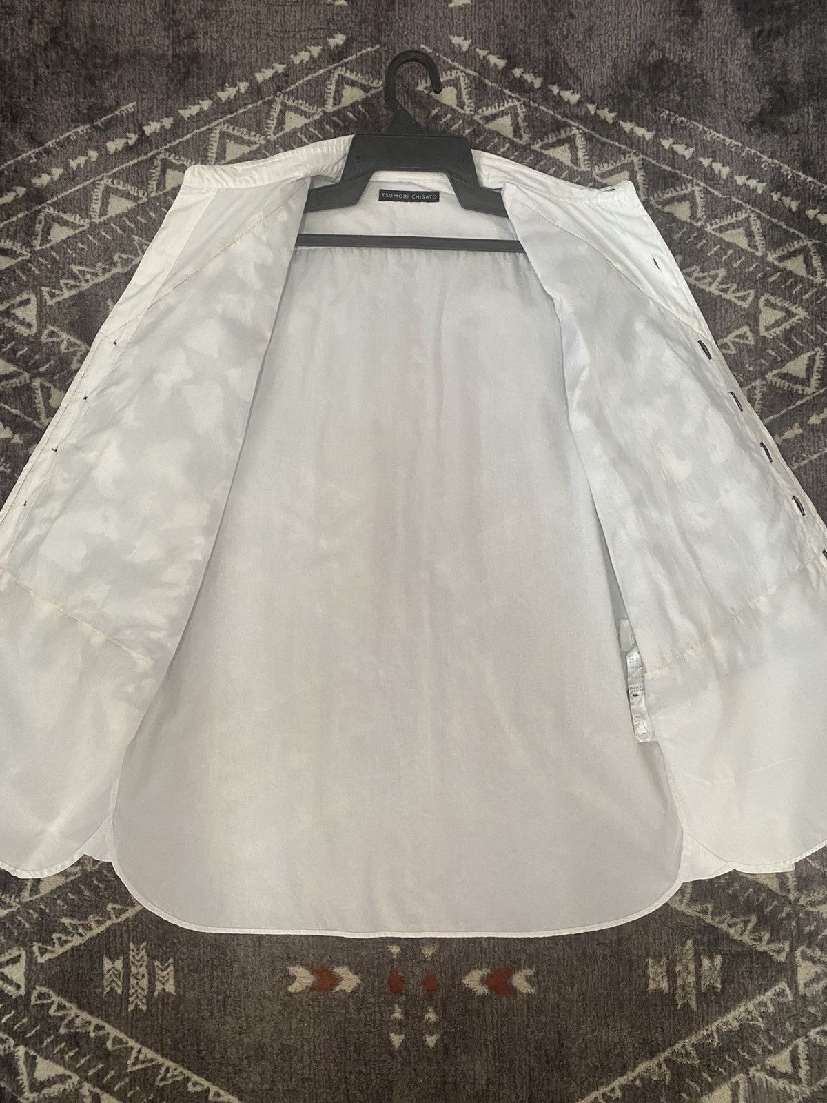 Issey Miyake × Tsumori Chisato CHISATO TSUMORI GIRE DOCKING SHIRT GHOST VEST PATERN Size US M / EU 48-50 / 2 - 5 Thumbnail