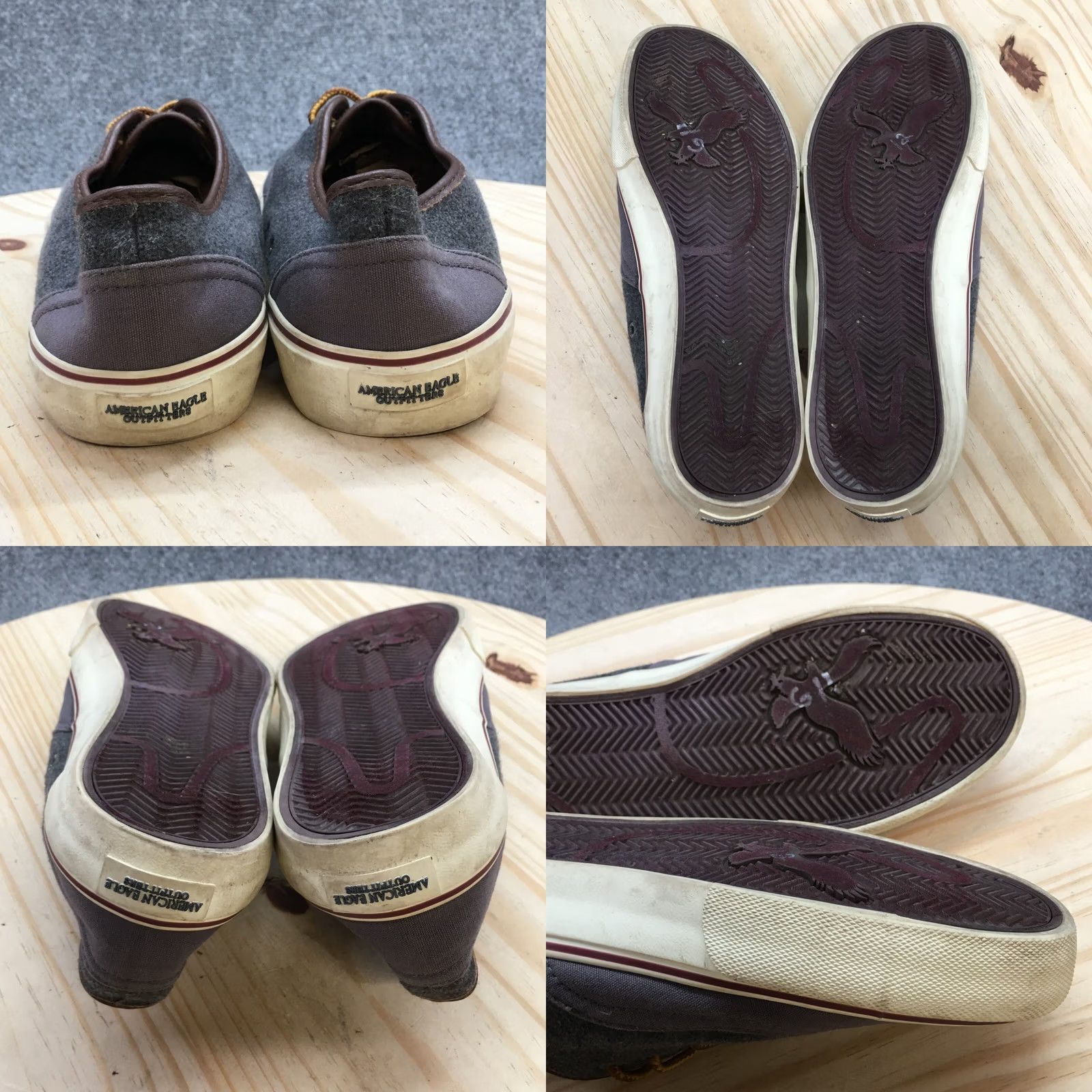 American Eagle Outfitters American Eagle Outfitters Shoes Mens 10 Low Top Lace Up Sneakers Gray Canvas Sneaker Mens Size 10 Gray Canvas Size US M / EU 48-50 / 2 - 8 Thumbnail
