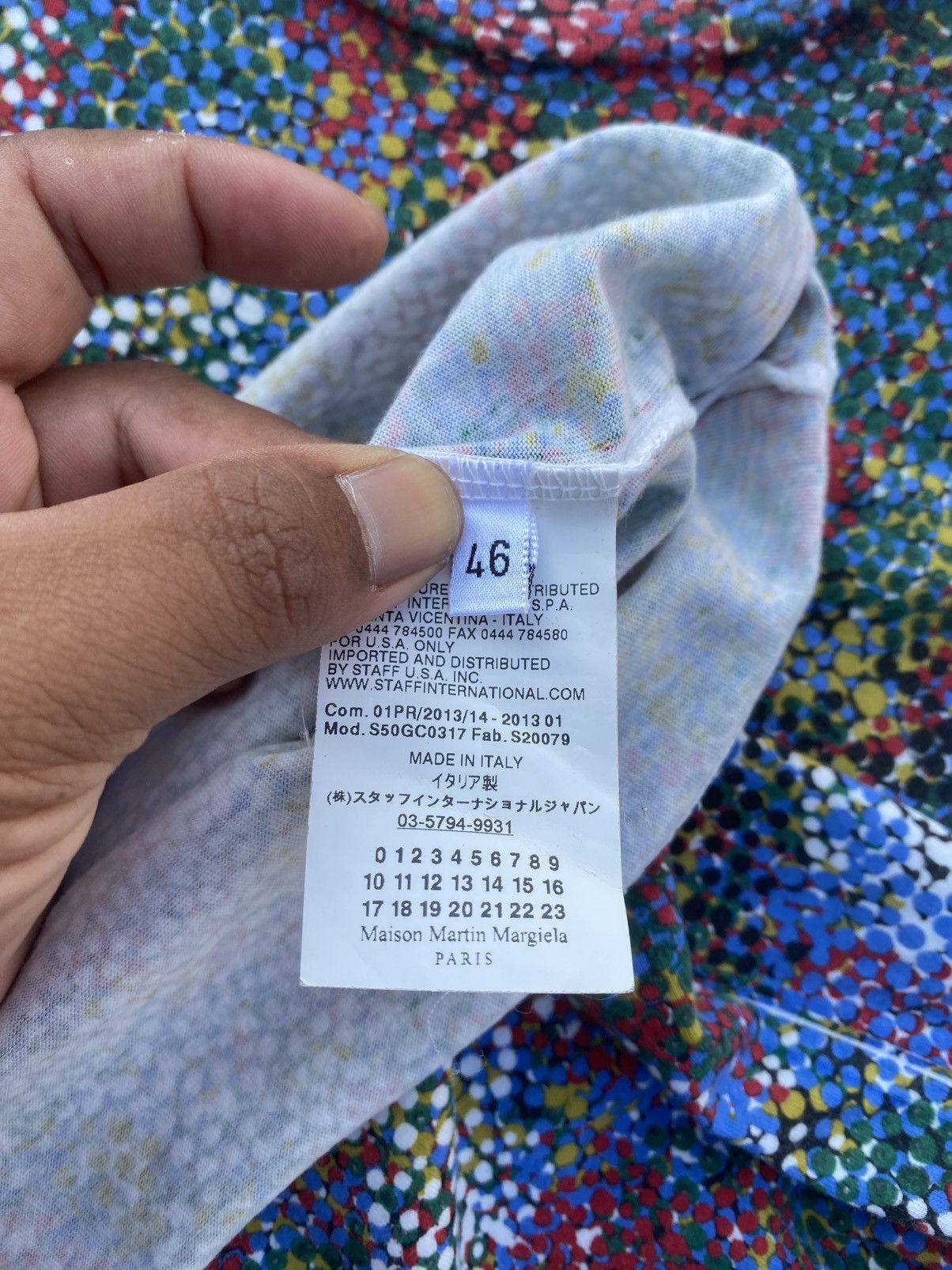 Maison Margiela Rare Maison Martin Margiela Dot Color Paints Tshirt Size US S / EU 44-46 / 1 - 16 Thumbnail