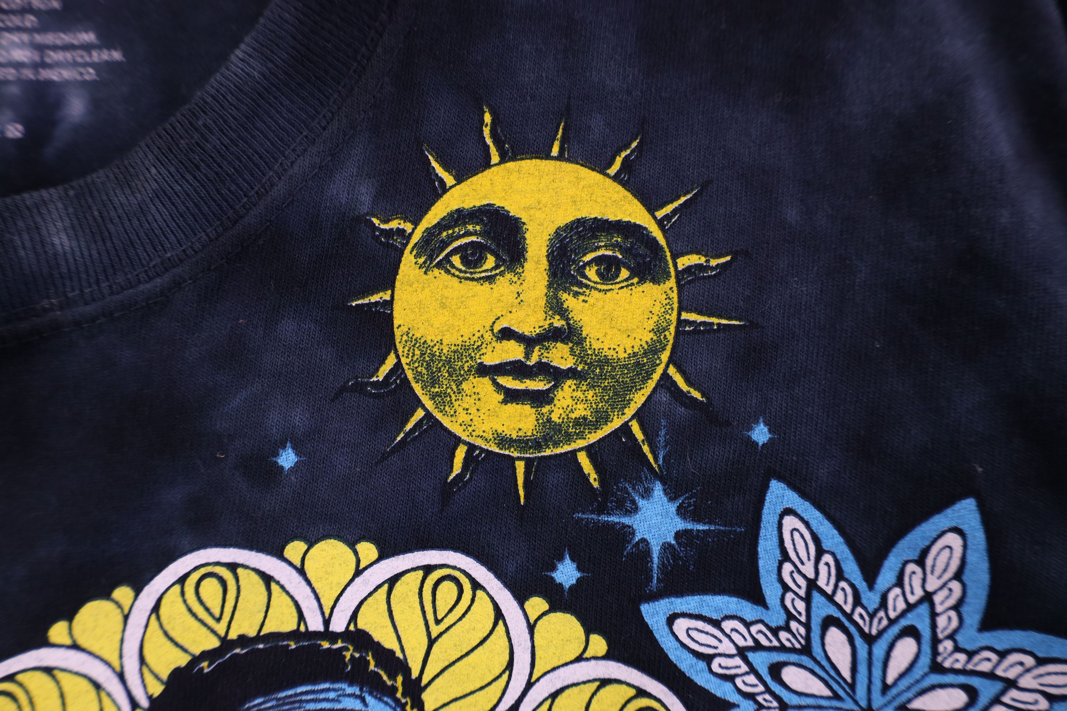Liquid Blue Y2K Liquid Blue Wash Jimi Hendrix Band T-Shirt Moon Flower Size US L / EU 52-54 / 3 - 5 Thumbnail