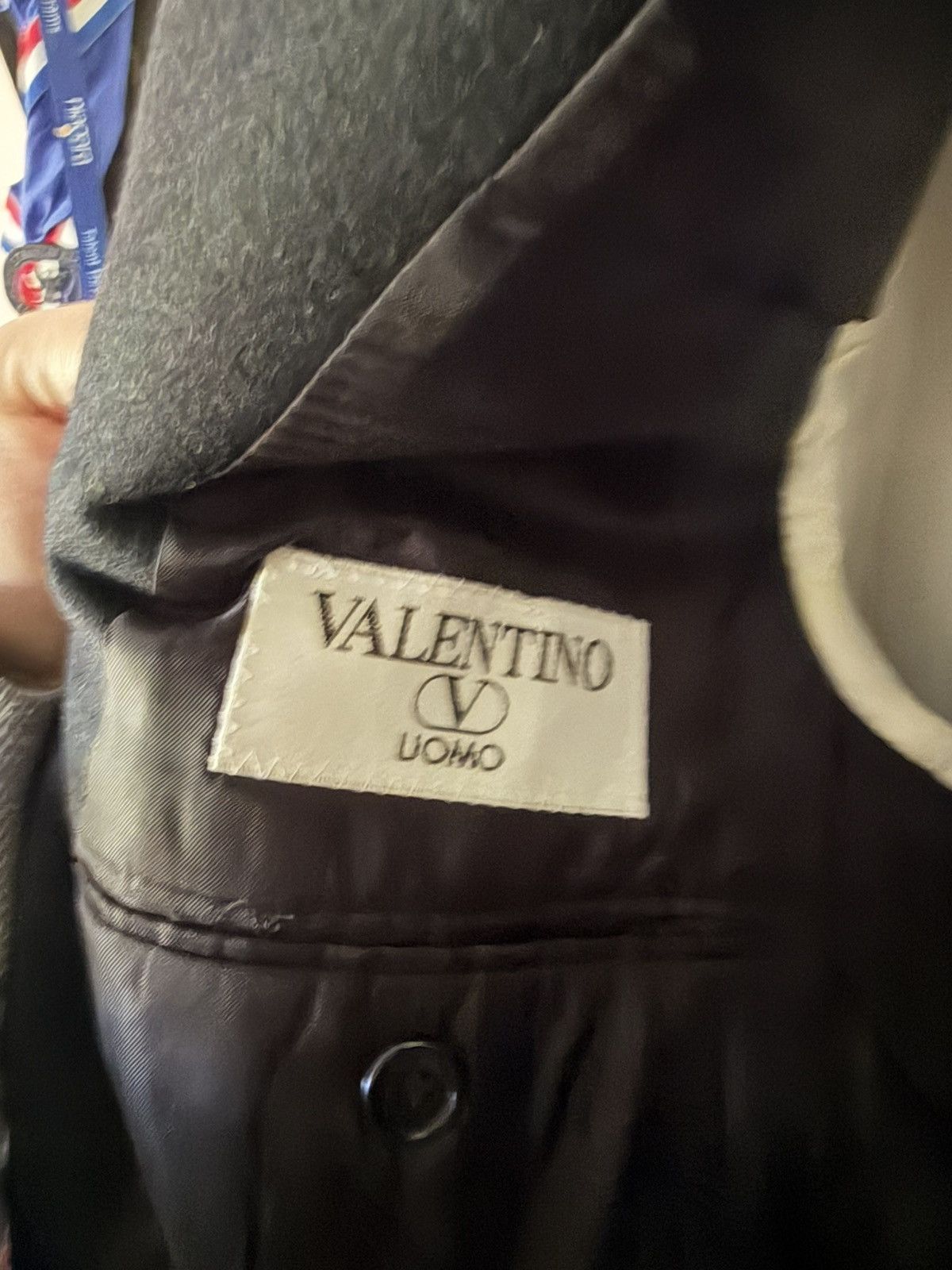 Valentino Valentino Navy Colored Blazer 🔥 Size 38R - 2 Thumbnail