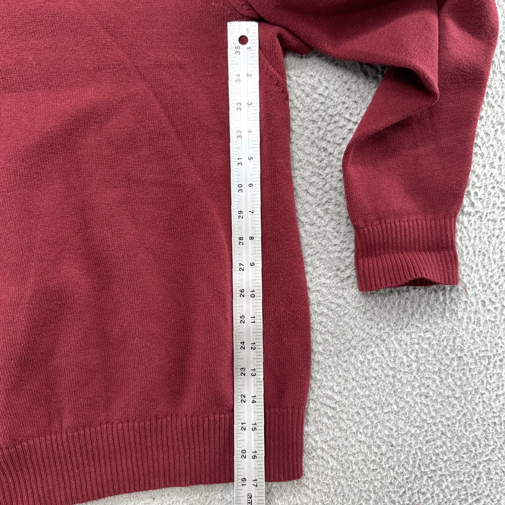 Duluth Trading Company Duluth Trading Co Sweater Men's Red Knit Pullover Crewneck XL Size US XL / EU 56 / 4 - 6 Thumbnail