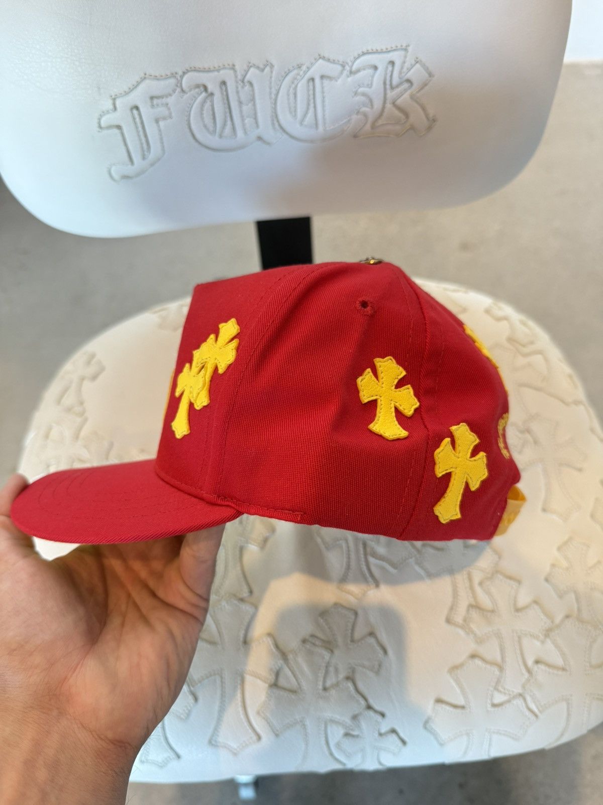 Chrome Hearts Chrome Hearts Crosspatch Hat Size US M / EU 48-50 / 2 - 5 Thumbnail