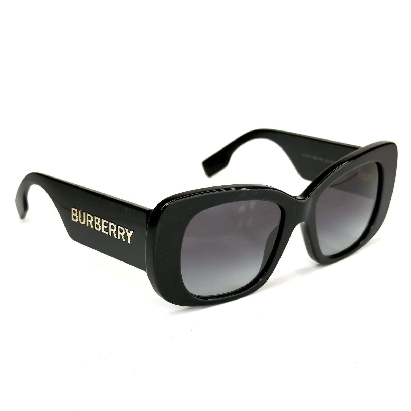 Burberry BURBERRY 4410 BE4410 Black Classic Oval Fashion Sunglasses Size ONE SIZE - 5 Thumbnail
