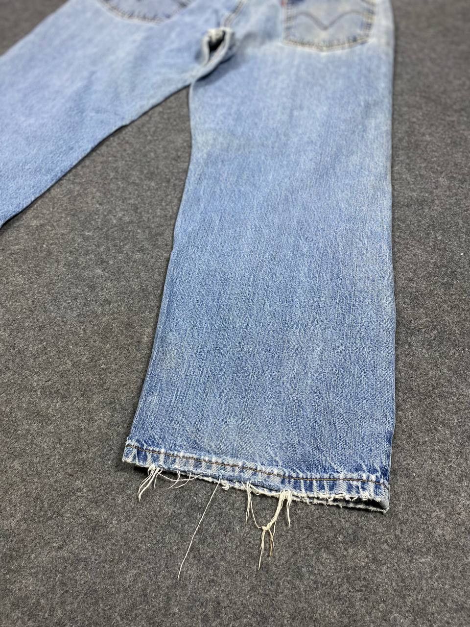 Levi's vintage levis 569 loose straight baggy distrssed denim Size US 38 / EU 54 - 7 Thumbnail