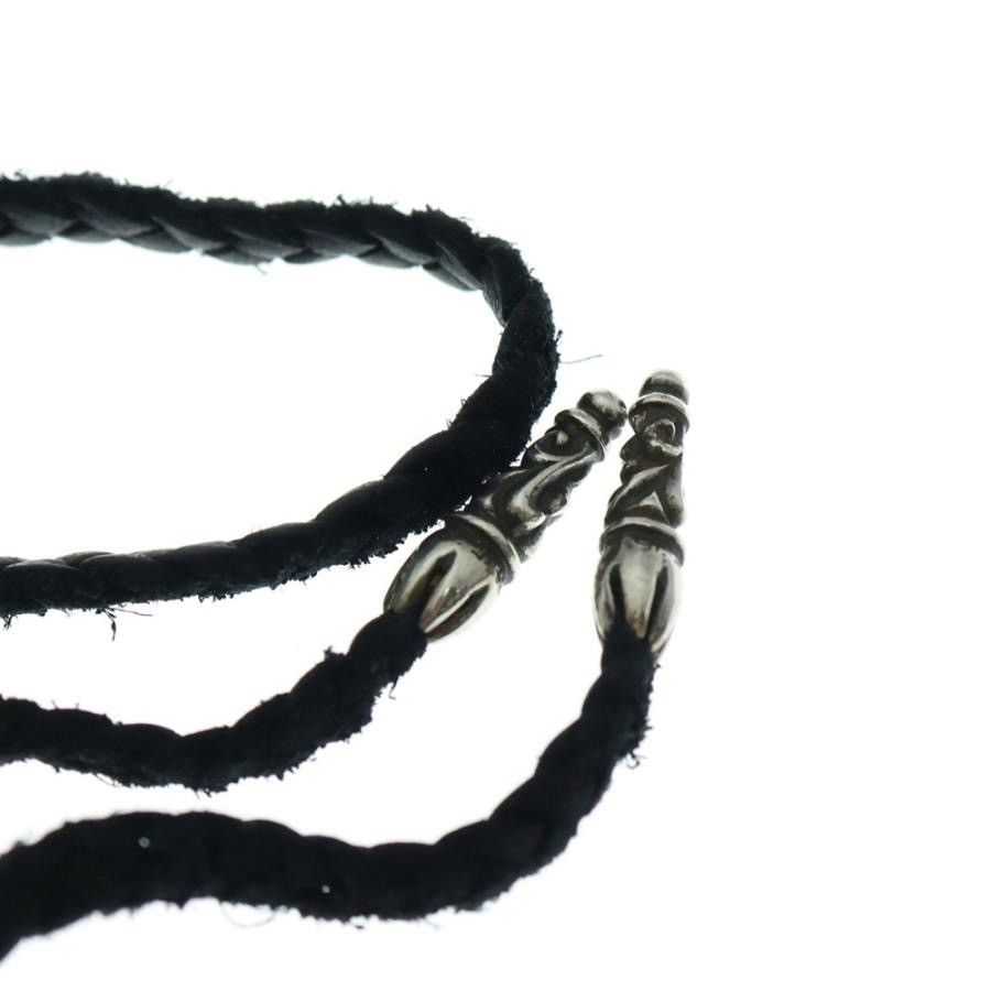 Chrome Hearts Chrome Hearts Scroll Leather Braid Size ONE SIZE - 6 Thumbnail