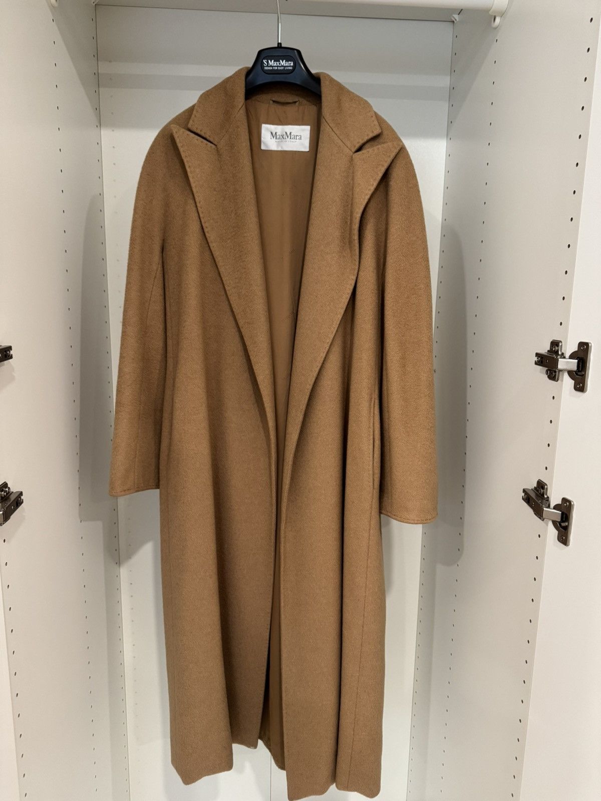 Max Mara Max Mara Camel Wool Wrap Coat Size XS / US 0-2 / IT 36-38 - 1 Thumbnail