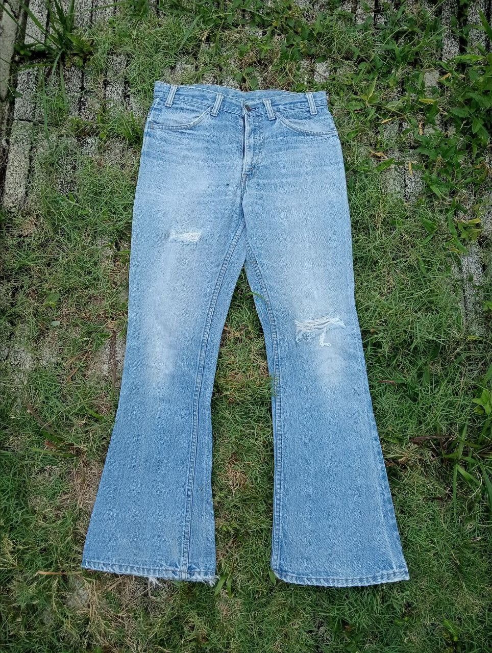Levi's Vintage Clothing True Vintage Levis Orange Tab Bootcut Jeans Size US 31 - 1 Thumbnail
