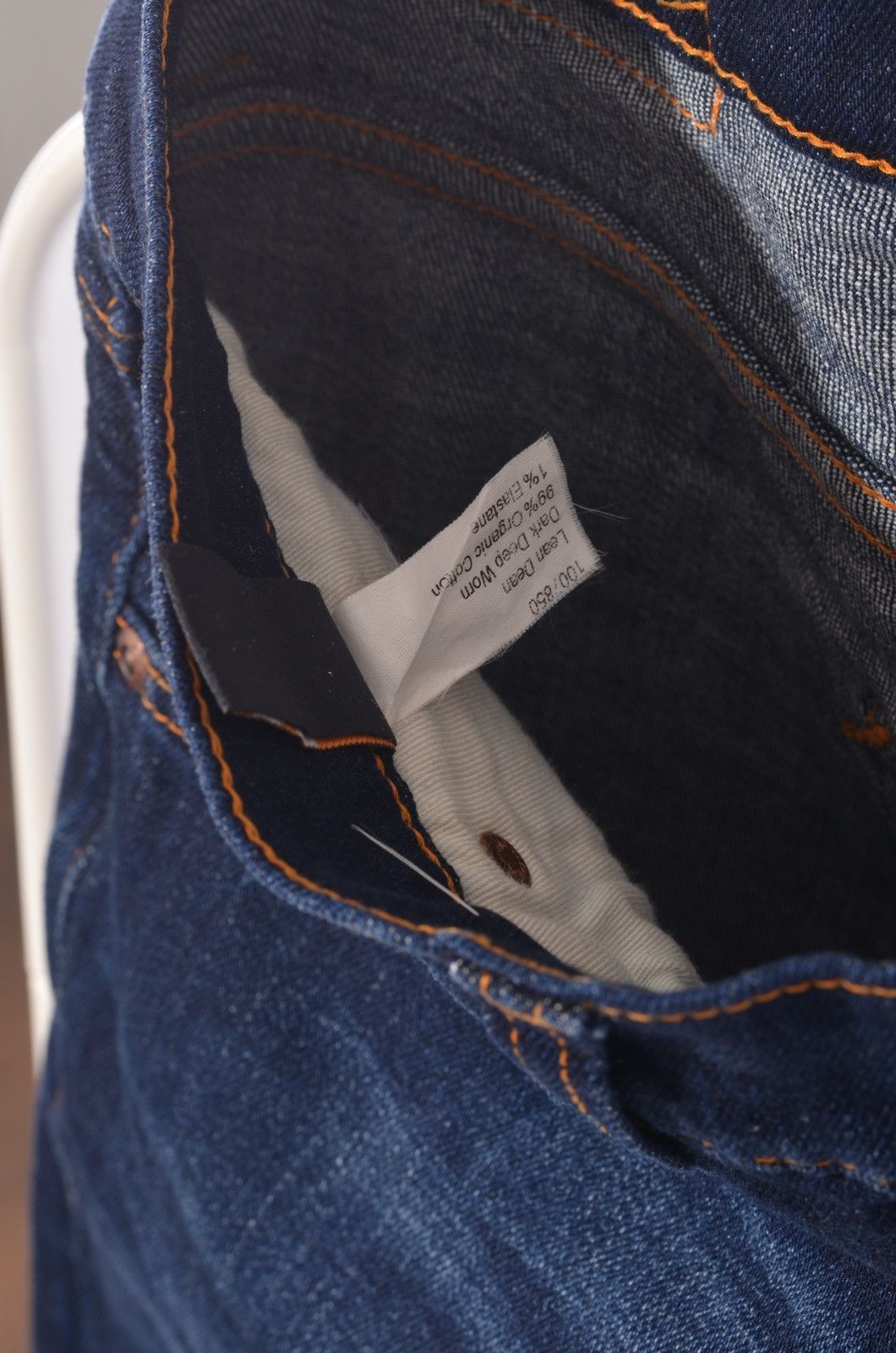 Nudie Jeans Nudie Jeans Lean Dean Dark Deep Worn W30 Size US 30 / EU 46 - 6 Thumbnail