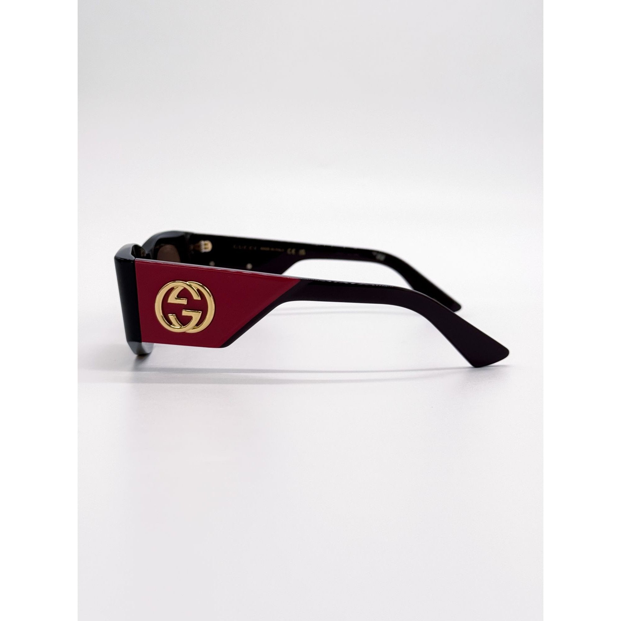Gucci NEW GUCCI SUNGLASSES GG1664S 004 HAVANA RED WOMEN GUCCI Size ONE SIZE - 8 Thumbnail