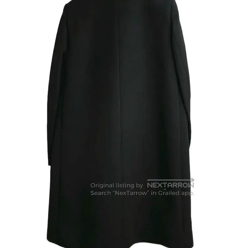 Max Mara MaxMara Black Wool Mid-Length Winter Coat . Size S / US 4 / IT 40 - 8 Thumbnail