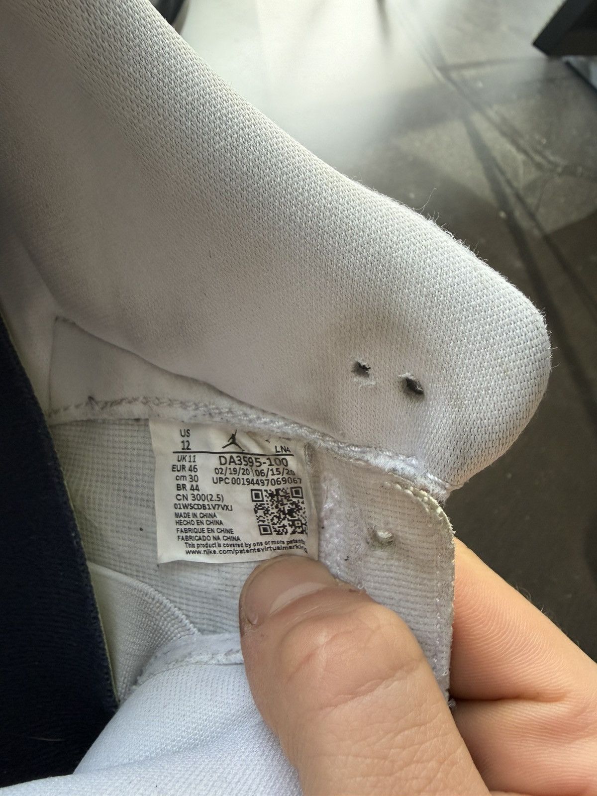 YZY WET ROMPER - WHITE SIZE 3