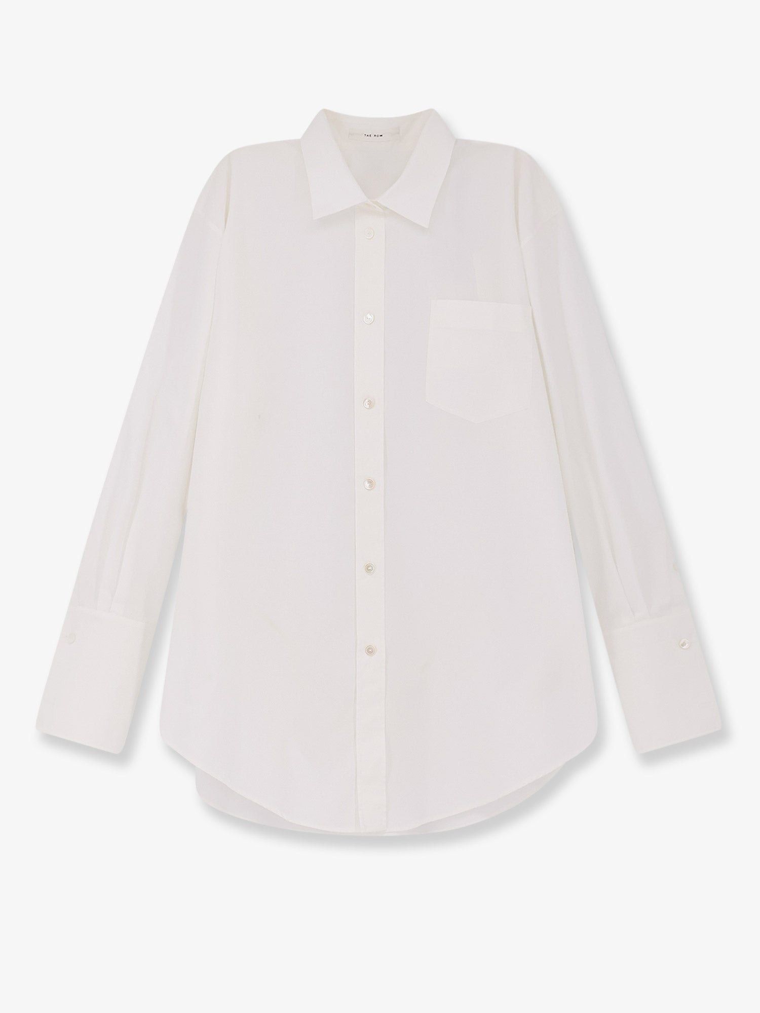 The Row Ment cotton popeline shirt 4 - USA Tariffs Included Size XL / US 12-14 / IT 48-50 - 1 Thumbnail