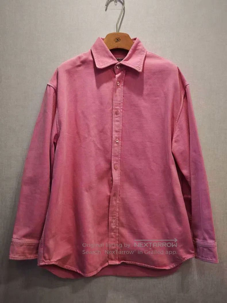 Balenciaga Balenciaga Pink denim jacket Size XS / US 0-2 / IT 36-38 - 2 Thumbnail