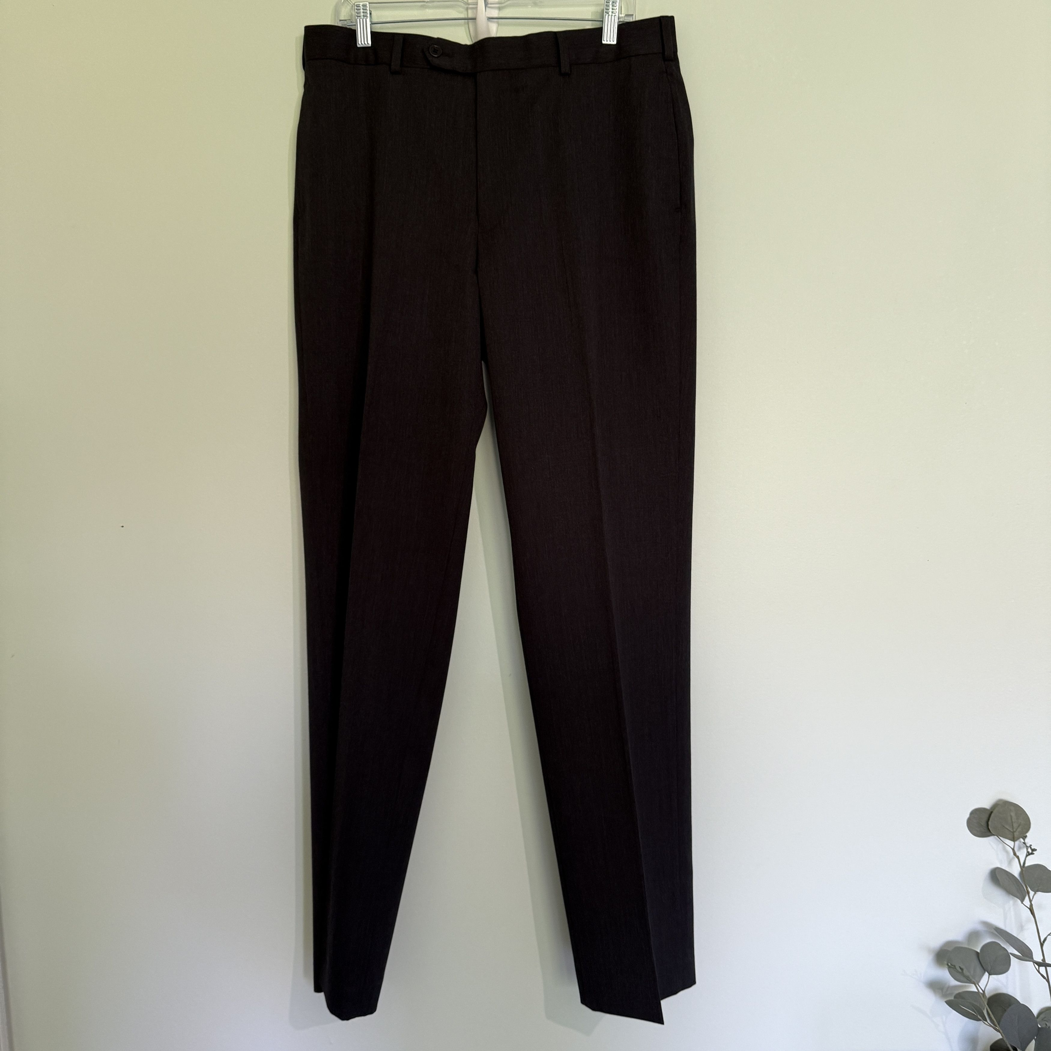 Brooks Brothers Brooks Brothers 1818 Madison Wool Dress Trousers 36R Size 36R - 1 Thumbnail