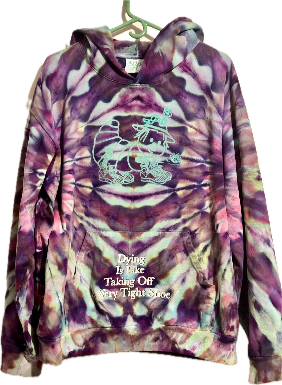 Online Ceramics “Dying is like taking off a very tight shoe” Size US XL / EU 56 / 4 - 1 Thumbnail
