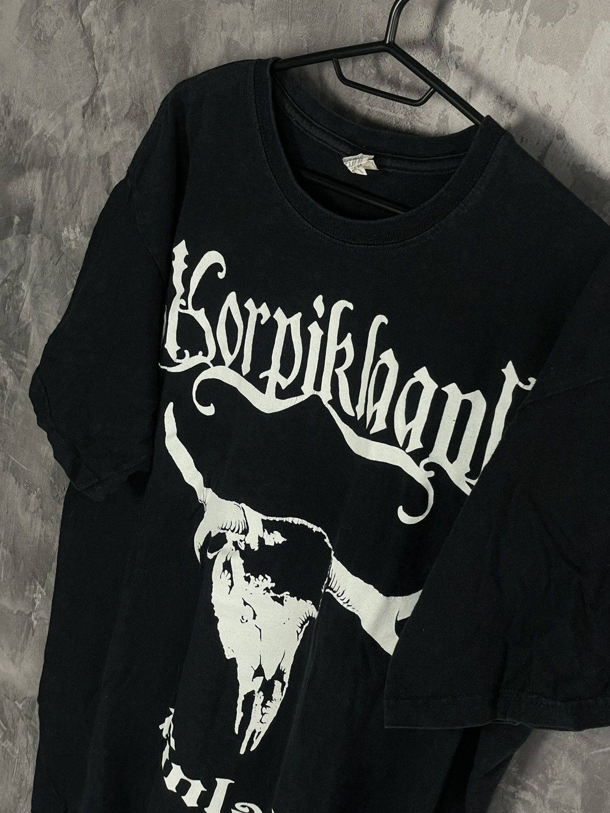 Band Tees × Vintage Vintage Korpiklaani 2009’s Dark Metal Grunge Band T shirt Size US L / EU 52-54 / 3 - 8 Thumbnail