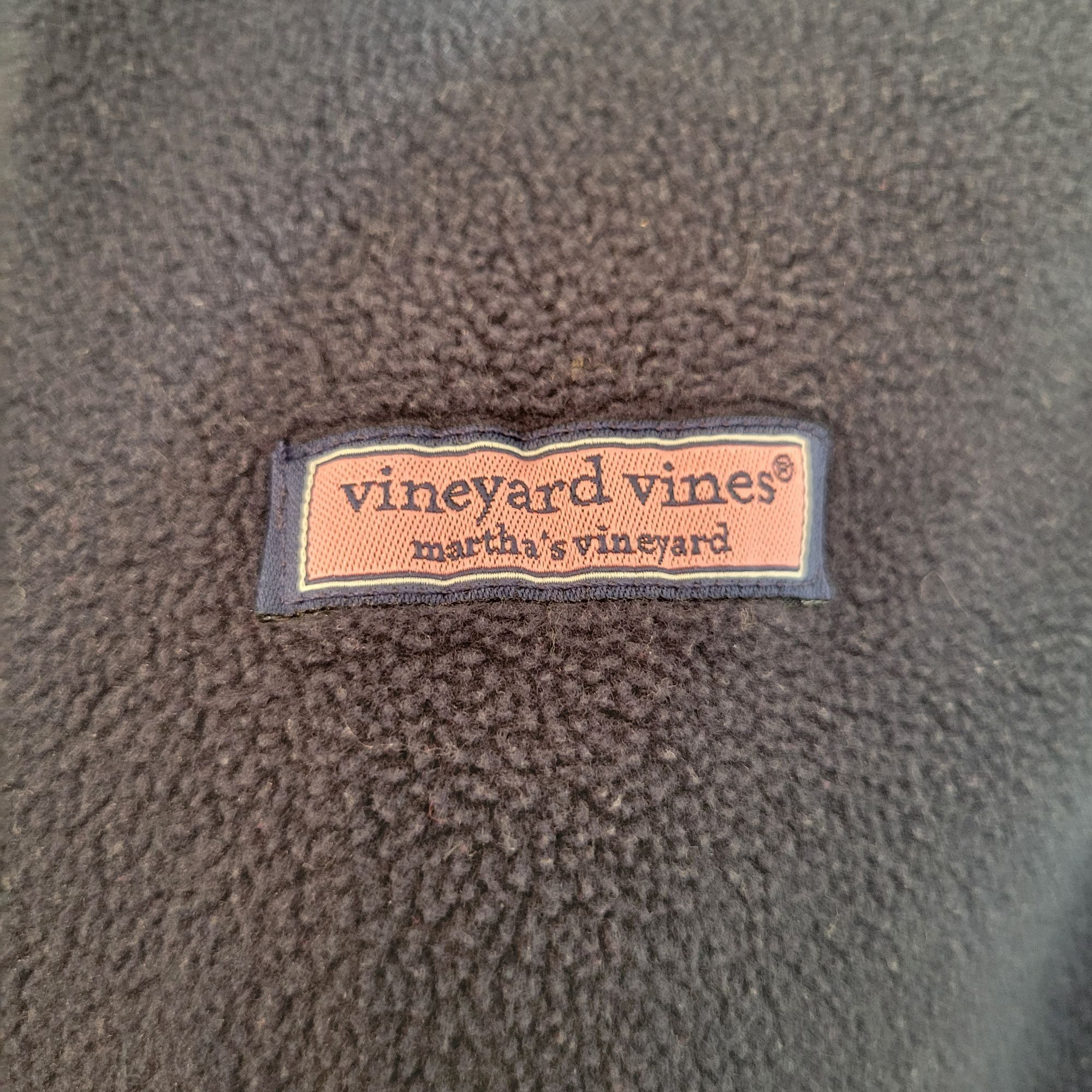 Vineyard Vines Vineyard Vines Fleece Vest M Navy Blue Full Zip Sleeveless C Size M / US 6-8 / IT 42-44 - 4 Thumbnail