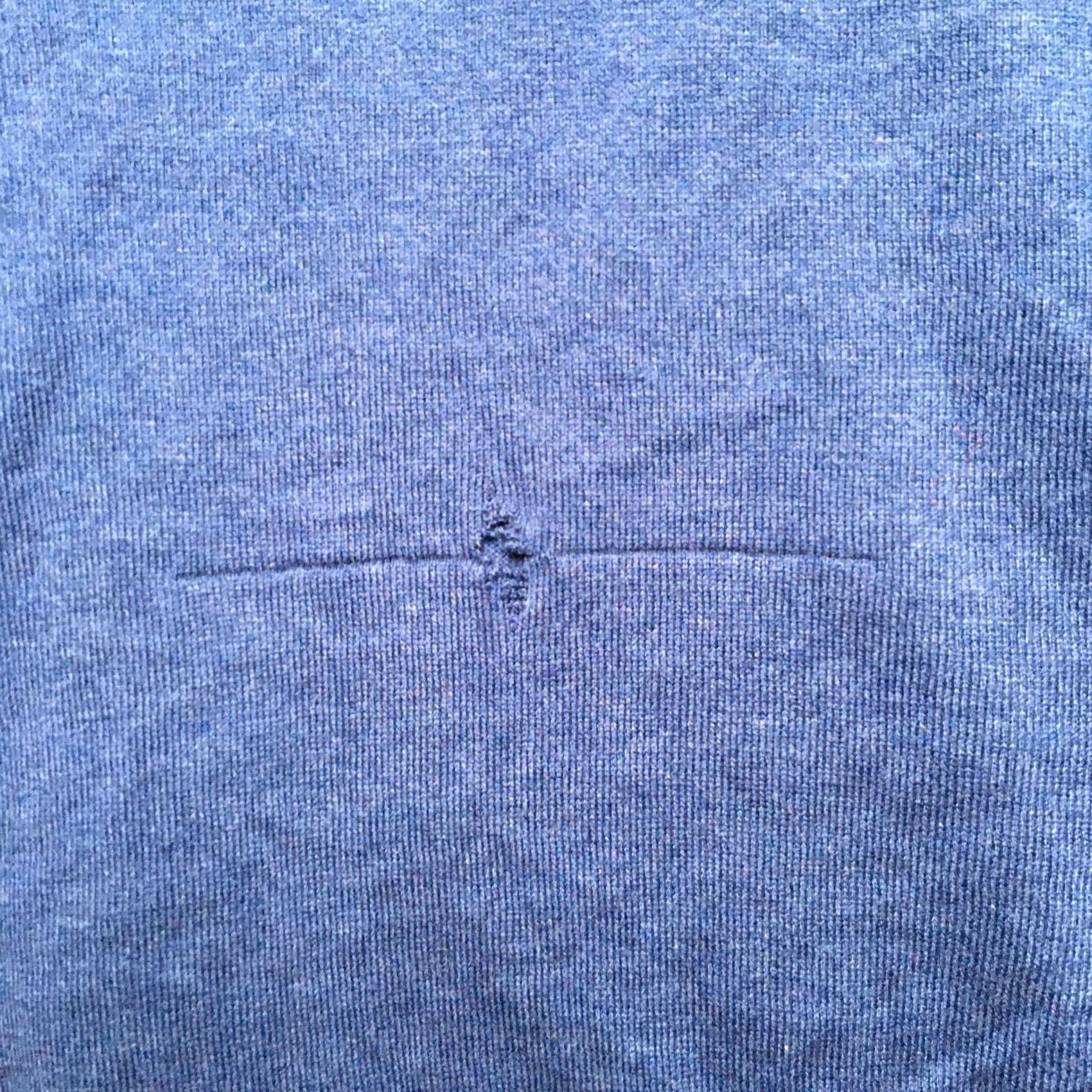 Brooks Brothers Brooks Brothers Sweater Mens Large Blue Long Sleeve Polo Knit Italian Yarn Sweater Polo Collar Mens L Blue Knit Pullover Ribbed Cuff/Hem Solid - Size US L / EU 52-54 / 3 - 7 Thumbnail