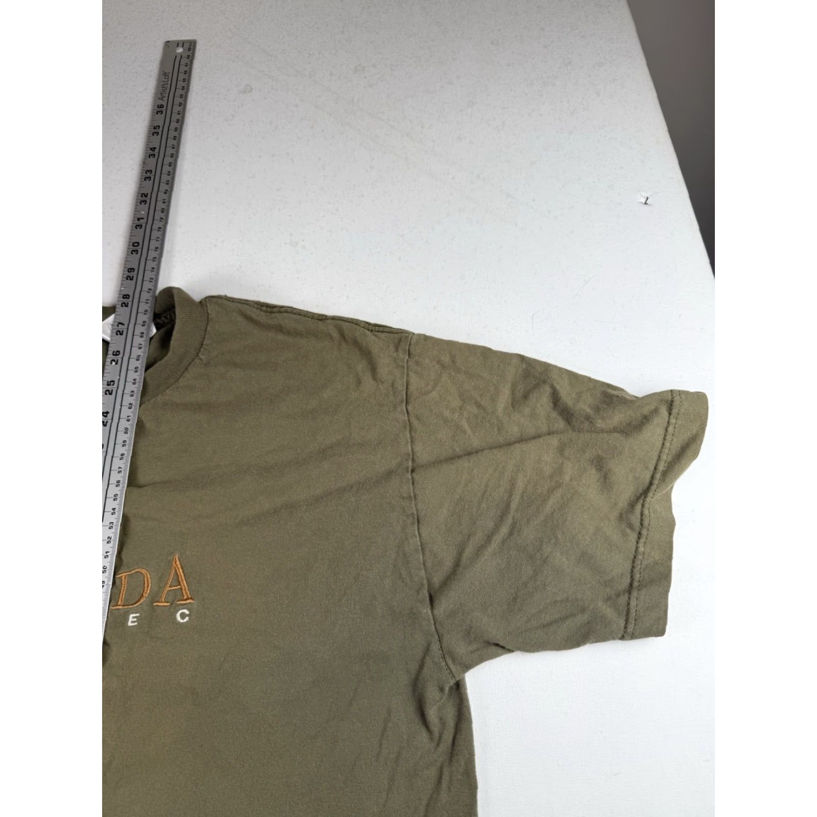 AAA VINTAGE Quebec Canada Embroidered Nature T Shirt Green Size Large Size US L / EU 52-54 / 3 - 6 Thumbnail