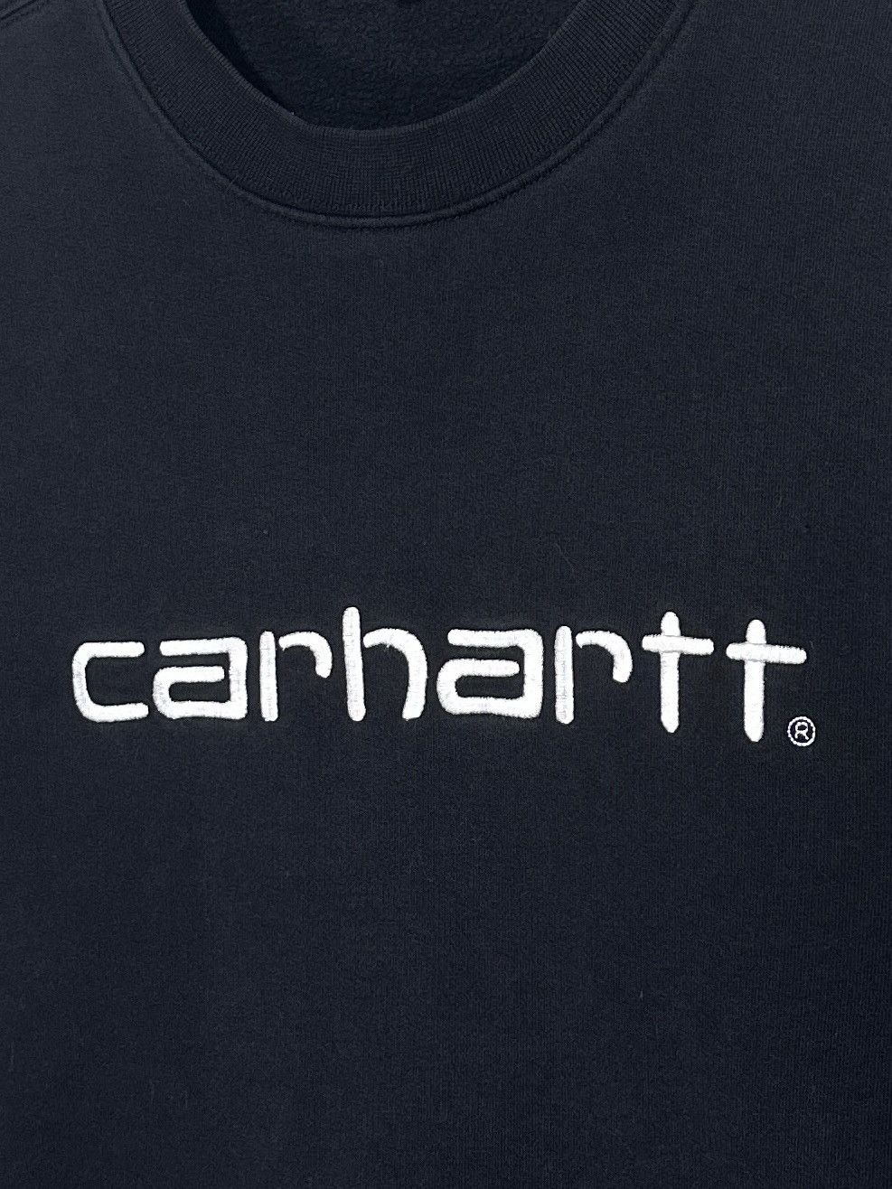 Carhartt Carhartt Sweat Sweatshirt Embroidered Big Logo Size US M / EU 48-50 / 2 - 5 Thumbnail