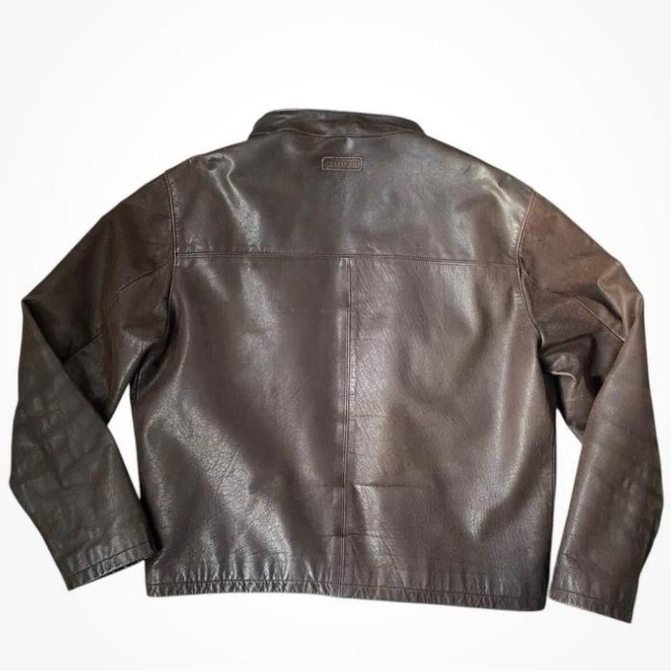Daytona Daytona Buffalo Leather Jacket – Brown Size US XXL / EU 58 / 5 - 2 Thumbnail