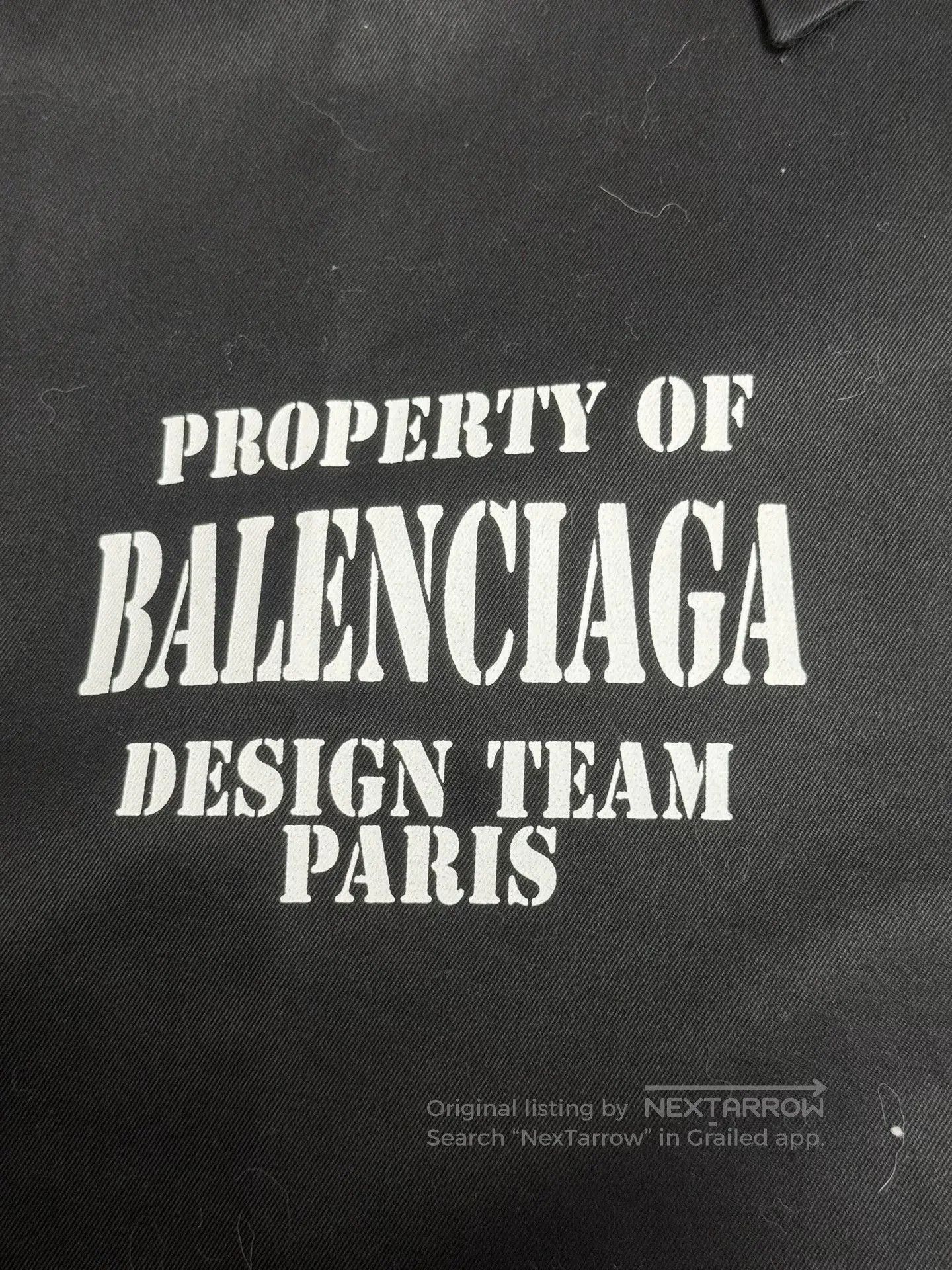 Balenciaga Balenciaga Letter Print Chest Pocket Shirt. Size US L / EU 52-54 / 3 - 3 Thumbnail