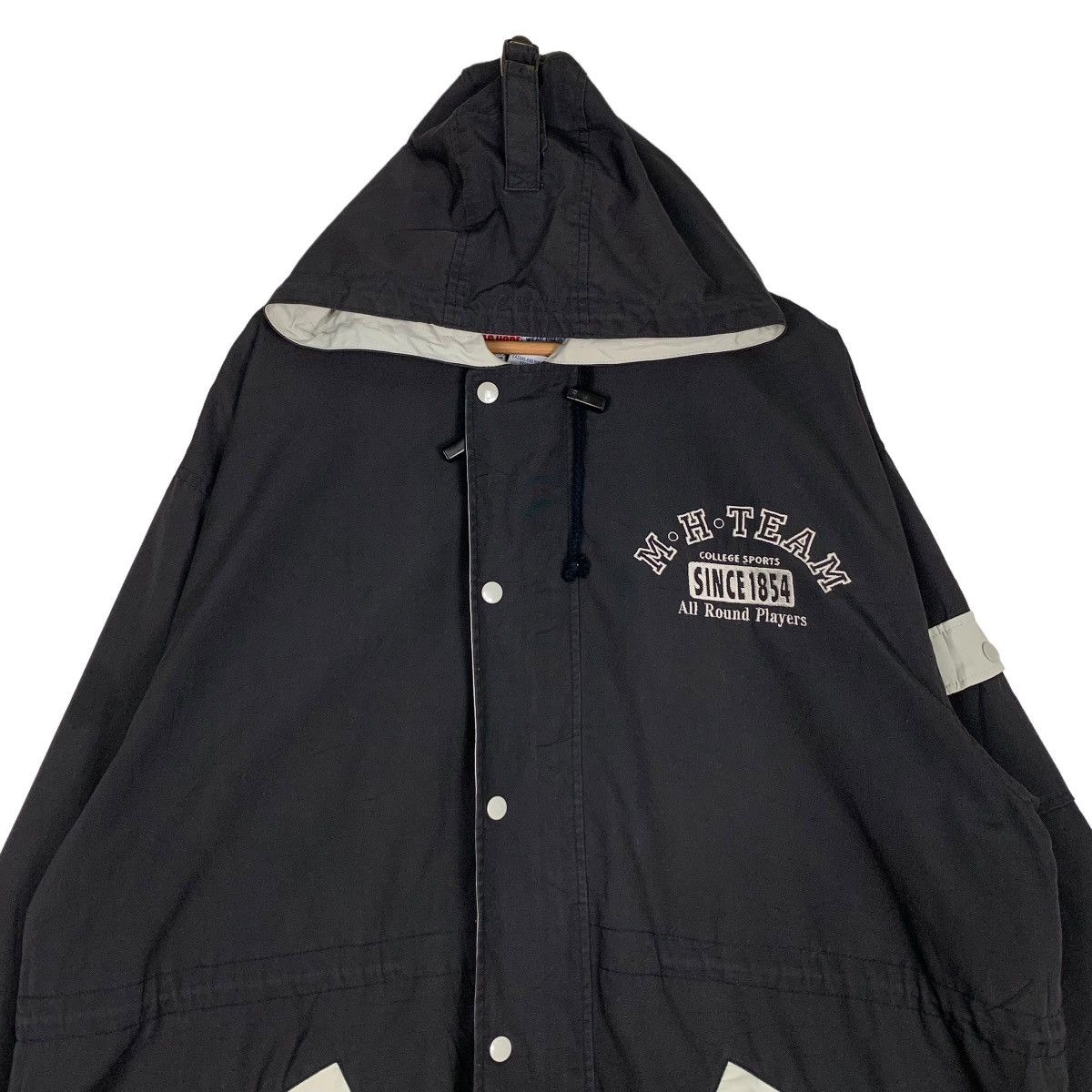Japanese Brand MAC HOPE Hooded Light Coach Jacket #0486-C22 Size US L / EU 52-54 / 3 - 2 Thumbnail