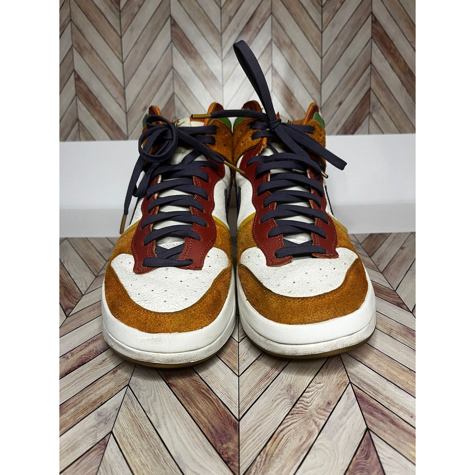 Nike Nike Dunk High Basketball Sneakers Setsubun Women's Size 10 Size US 10 / IT 40 - 3 Thumbnail