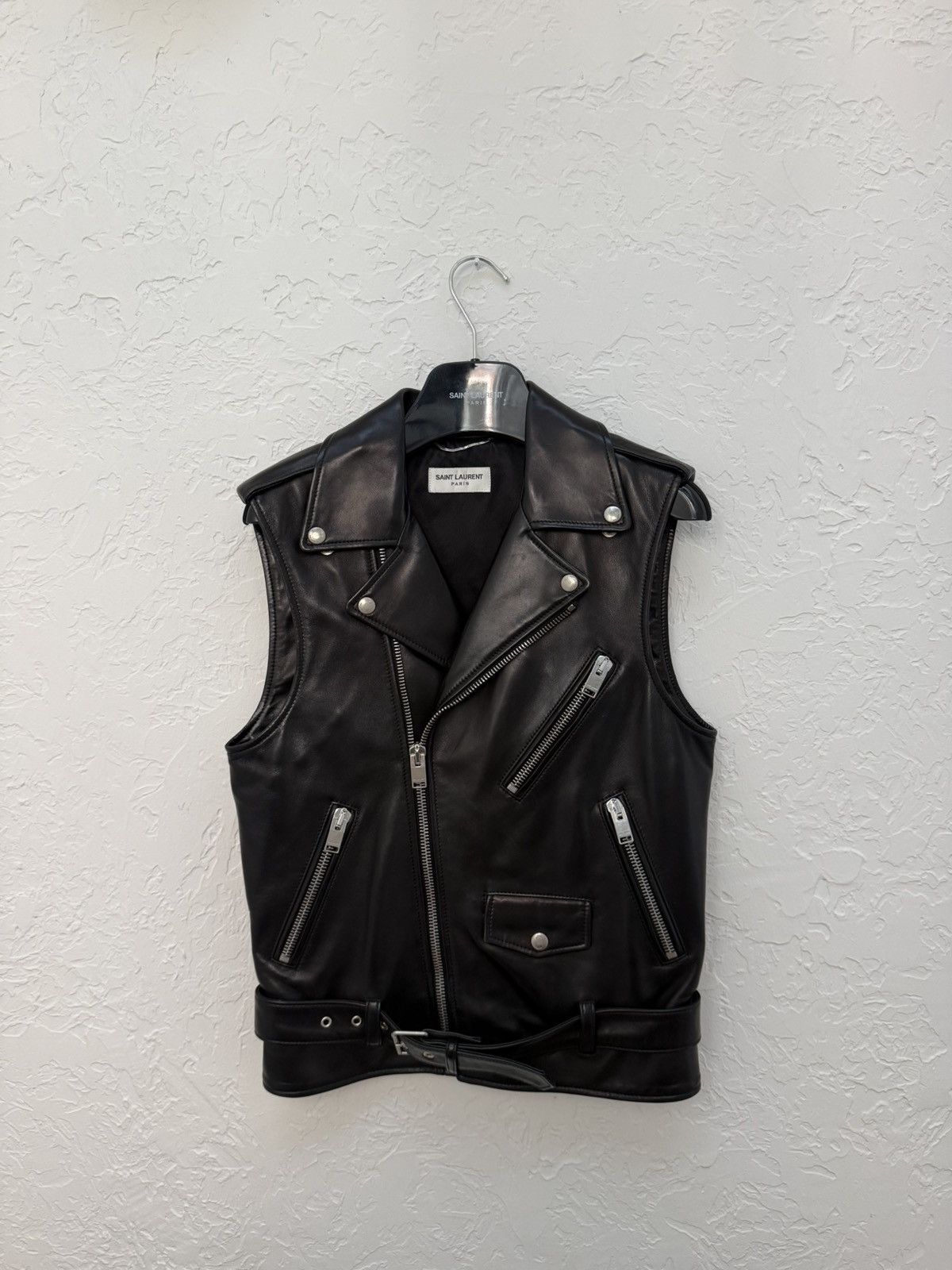 Saint Laurent Paris Rare — Saint Laurent FW13 Vest Size US S / EU 44-46 / 1 - 1 Thumbnail
