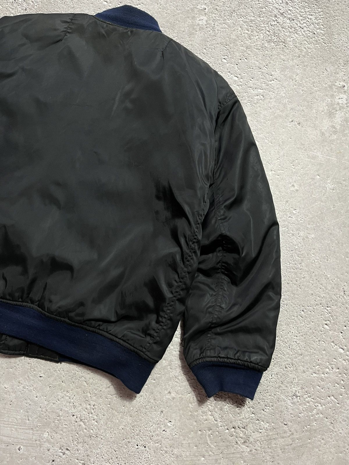 Japanese Brand × Vintage VINTAGE USA FLY MILITARY BOMBER JACKET 90’S Size US L / EU 52-54 / 3 - 9 Thumbnail
