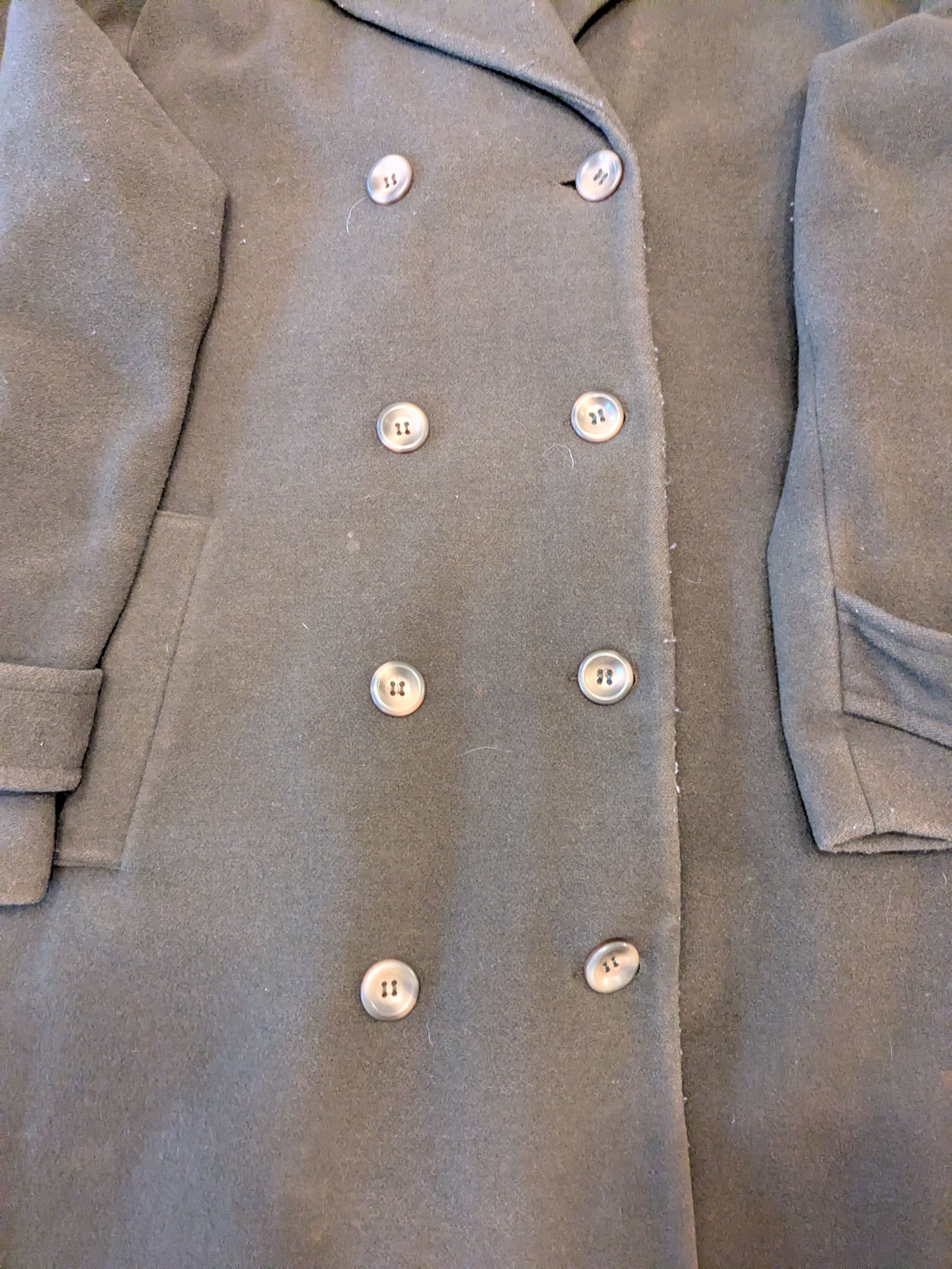 Other Women's Bespoke Italian Wool & Cashmere long coat Size L / US 10 / IT 46 - 2 Thumbnail