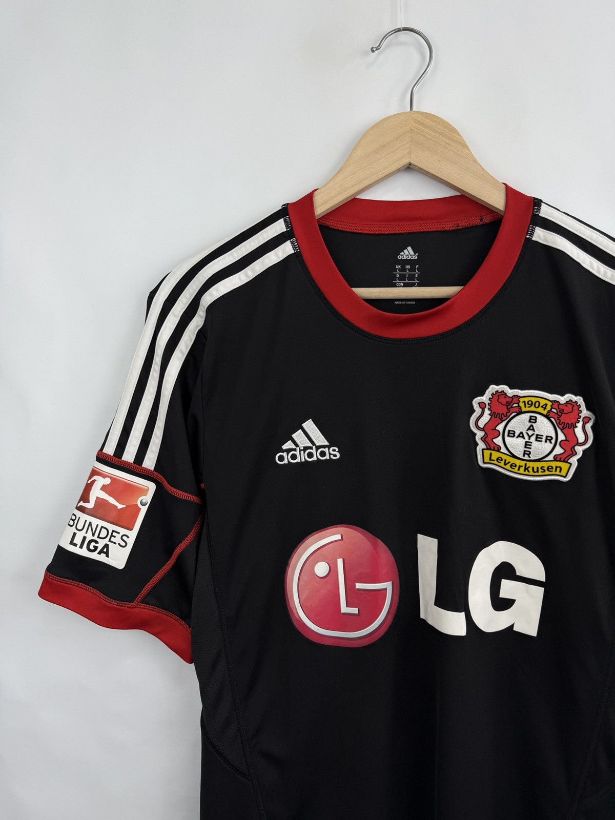Adidas 🇩🇪 2013 Adidas #9 Drmic Bayern Munich Soccer Jersey Bundes Size US L / EU 52-54 / 3 - 4 Thumbnail