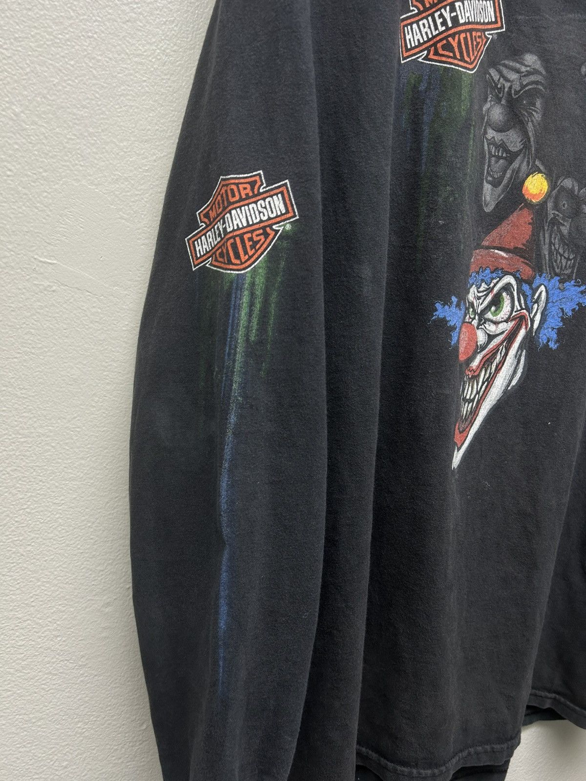 Harley Davidson ‘11 Harley Davidson Clown Jester Logo Longsleeve Size US L / EU 52-54 / 3 - 4 Thumbnail