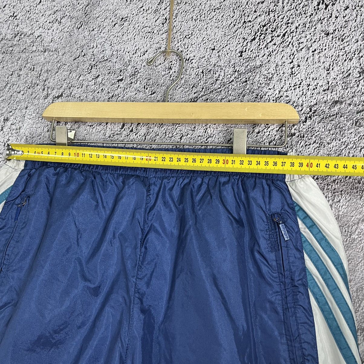 Adidas × Vintage 💧VINTAGE💧Adidas Parachute Sport Three Striped Nylon Pants Size US 36 / EU 52 - 14 Thumbnail