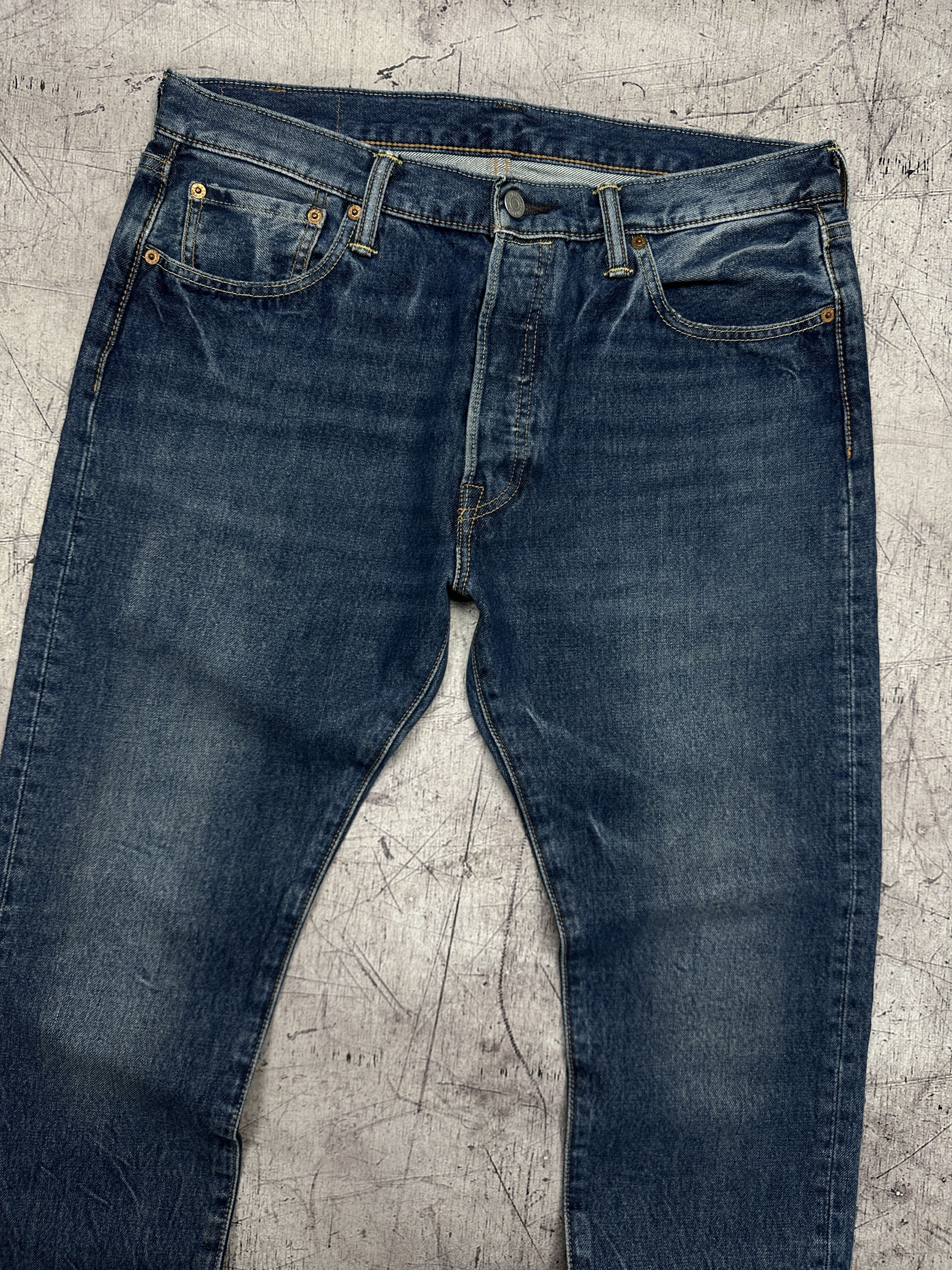 Levi's Levi's 501 Mens Denim Pants Jeans Size 34 x 32 Size US 34 / EU 50 - 6 Thumbnail