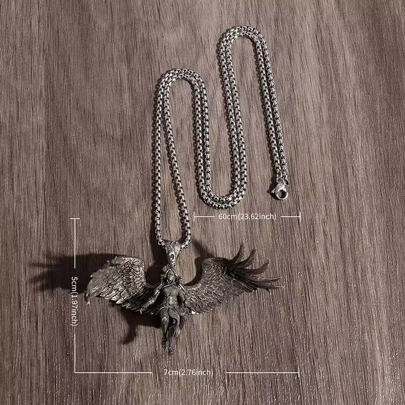 Other Devil Queen Pendant Necklace Chain Gothic Skull Size ONE SIZE - 6 Thumbnail