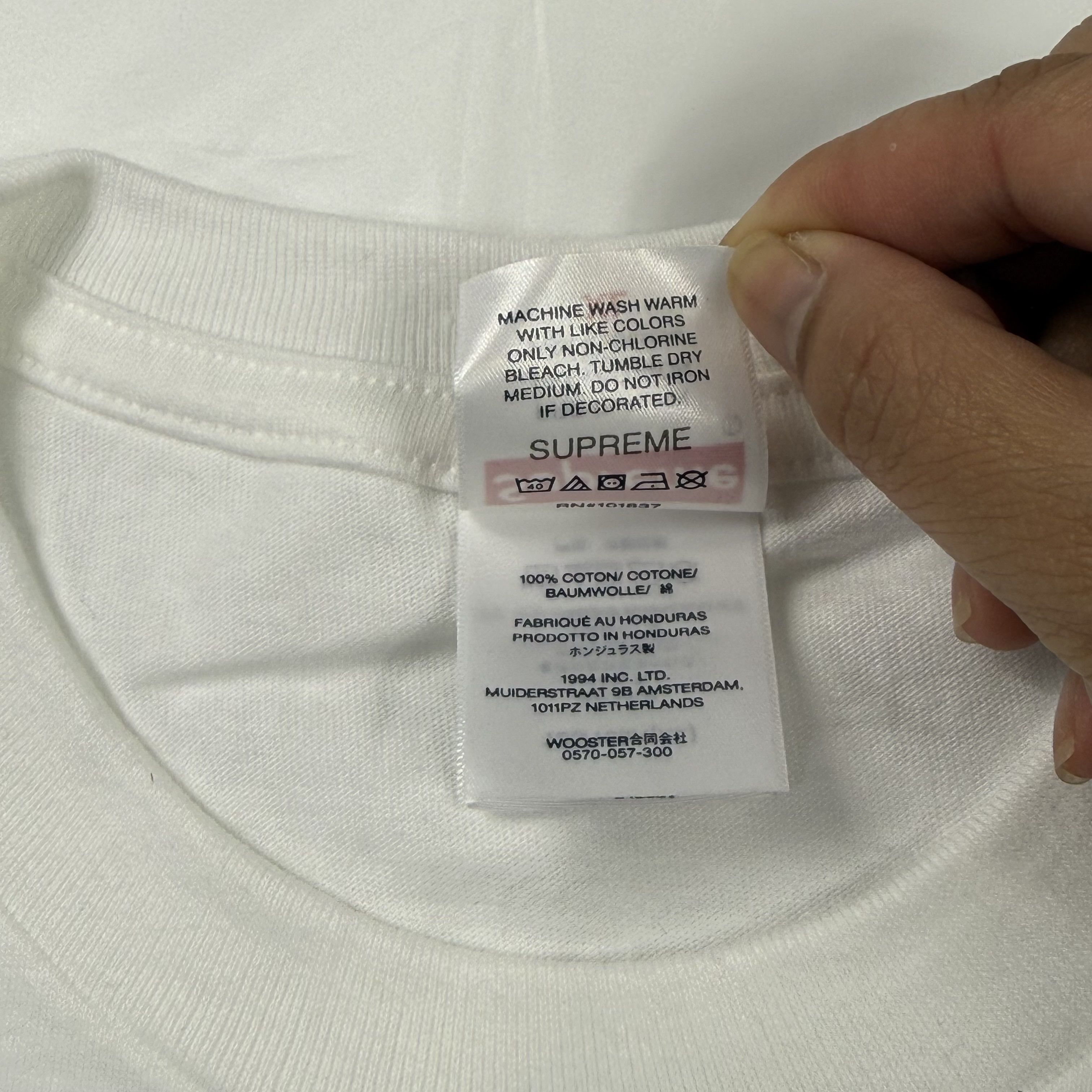 Supreme Supreme Remember Your Dust Tee White XL Puppy Heart T-Shirt Size US XL / EU 56 / 4 - 7 Thumbnail