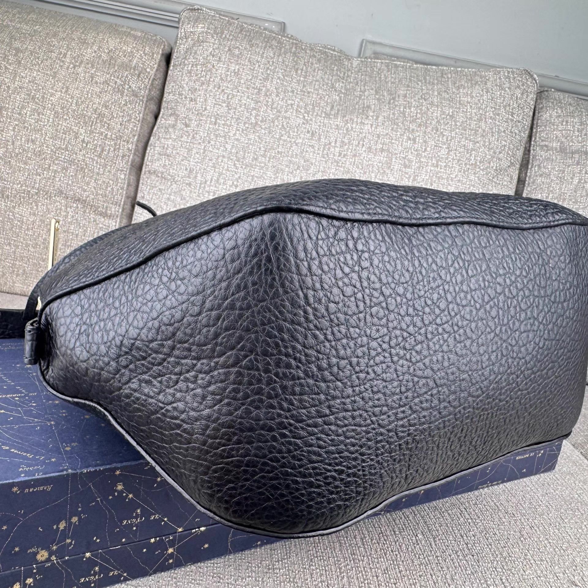 Burberry Burberry black gold genuine leather shell women's handbagＱ27 Size ONE SIZE - 5 Thumbnail