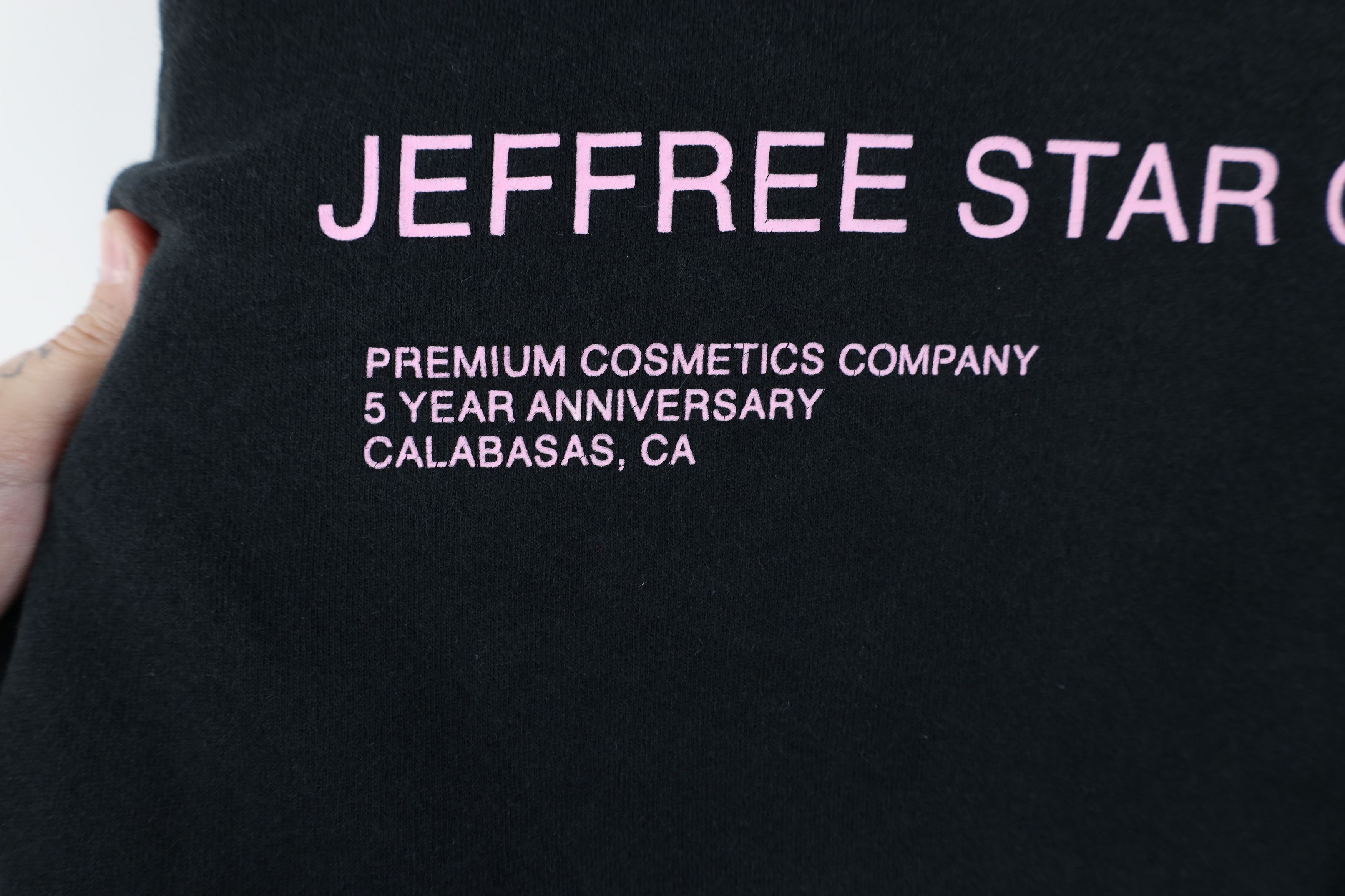 Vintage Jeffree Star Cosmetics Spell Out Calabasas Hoodie Sweatshirt Size L / US 10 / IT 46 - 5 Thumbnail