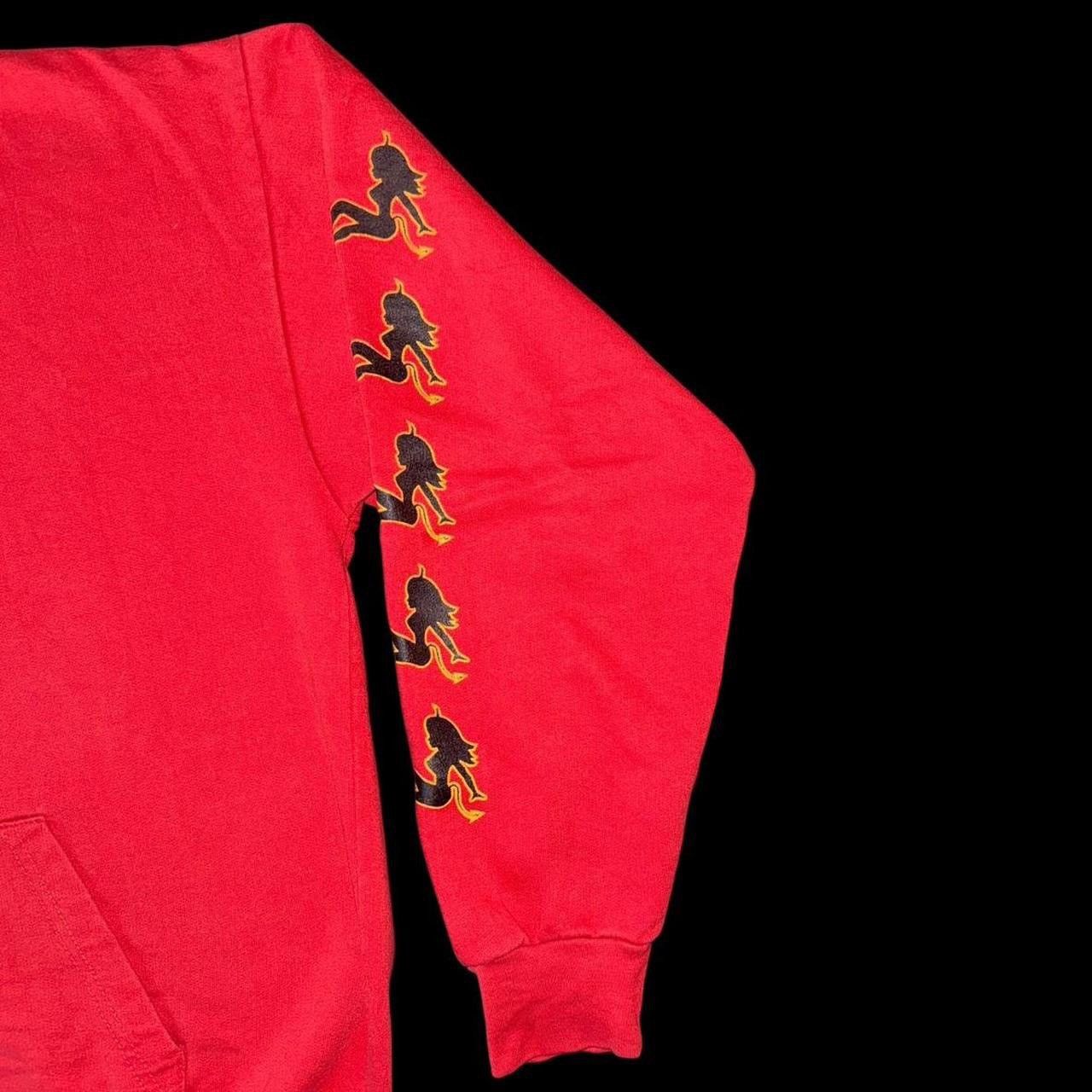 JNCO Y2K 2000s Snakeyes Pin Up Devil Girl Flame Cyber Punk Hoodie Size US L / EU 52-54 / 3 - 7 Thumbnail