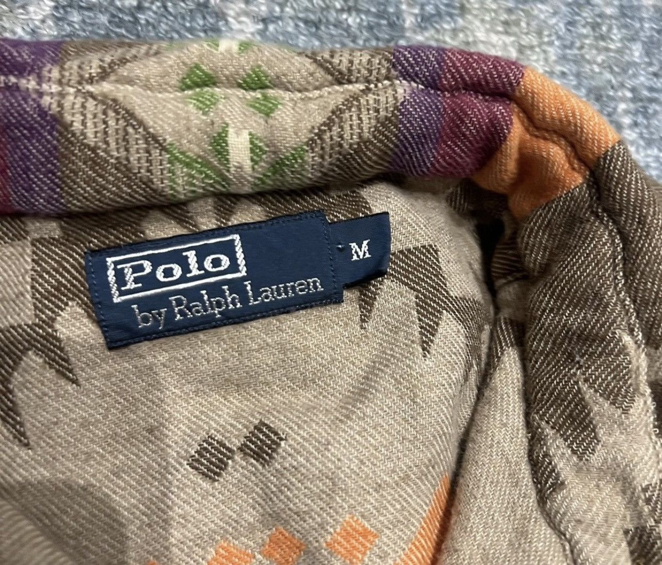 RRL Ralph Lauren Ralph Lauren aztec overshirt western Size US M / EU 48-50 / 2 - 7 Thumbnail