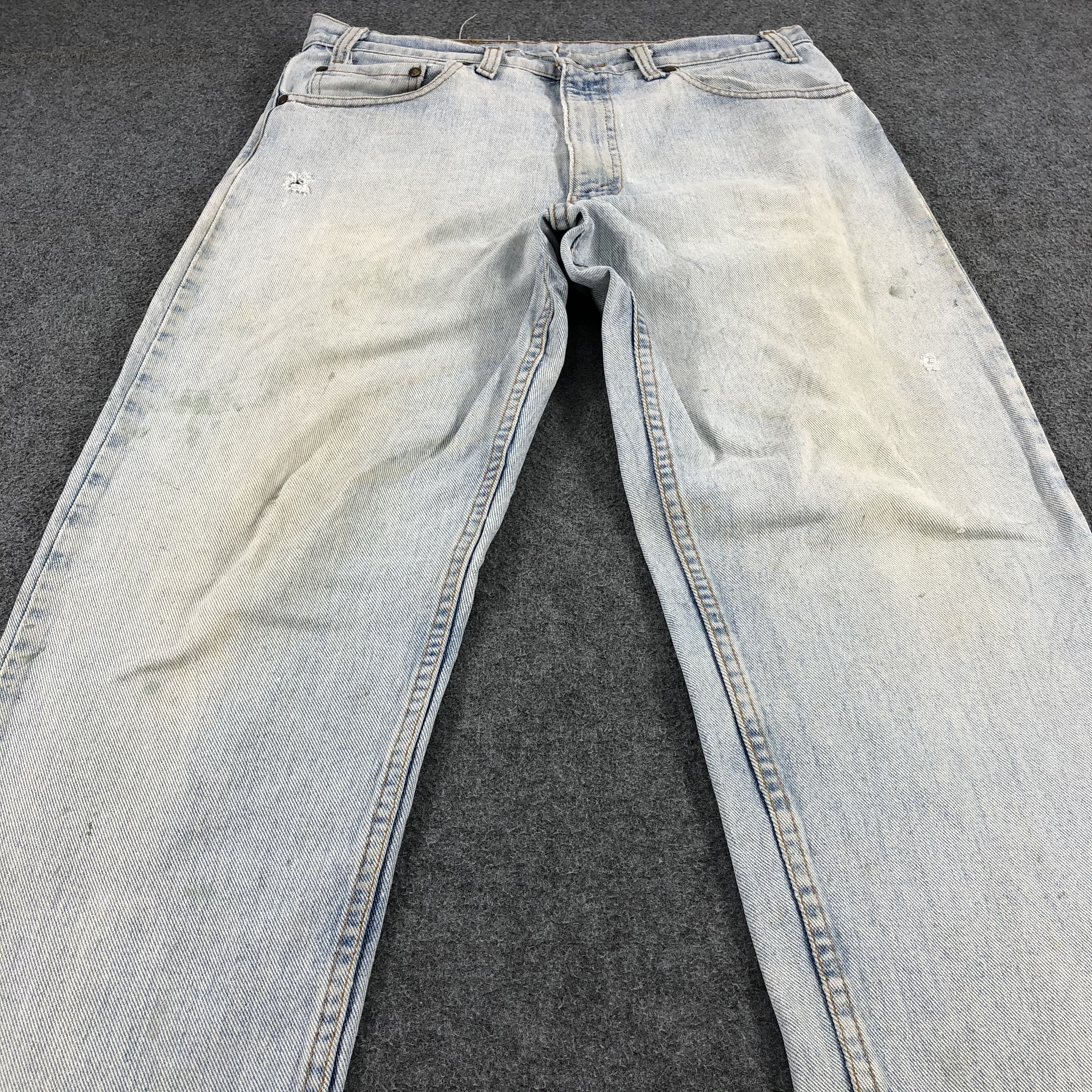 Levi's × Vintage 90s Vintage Light Wash Levis 540 Jeans-JM1725 Size US 34 / EU 50 - 3 Thumbnail