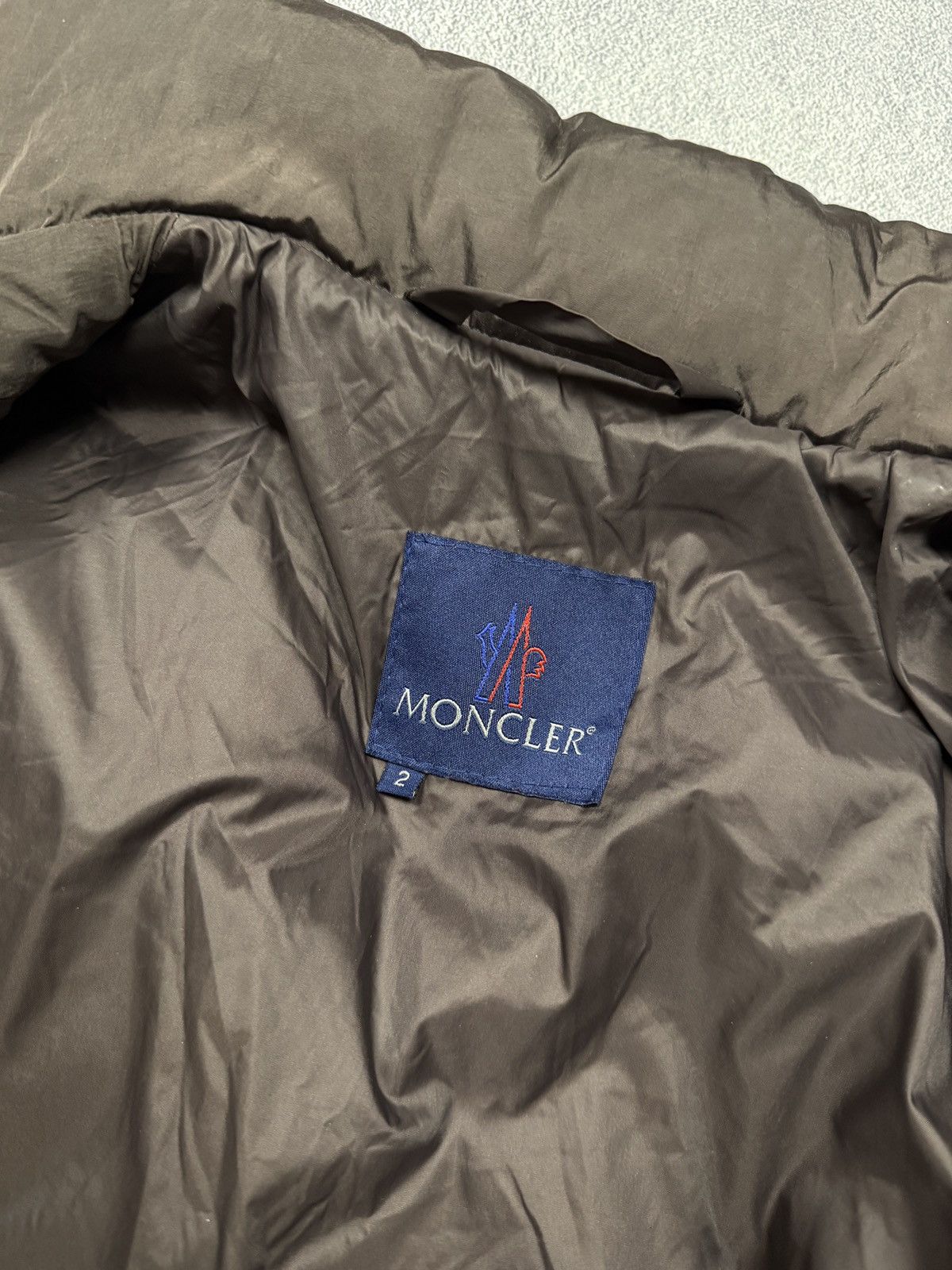 Moncler Vintage Moncler Puffer Down Jacket Brown size 2 Size M / US 6-8 / IT 42-44 - 9 Thumbnail