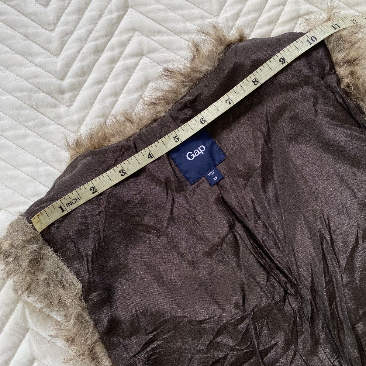 Gap Gap Faux Fur Vest ( Youth/Women ) Size XS / US 0-2 / IT 36-38 - 8 Thumbnail