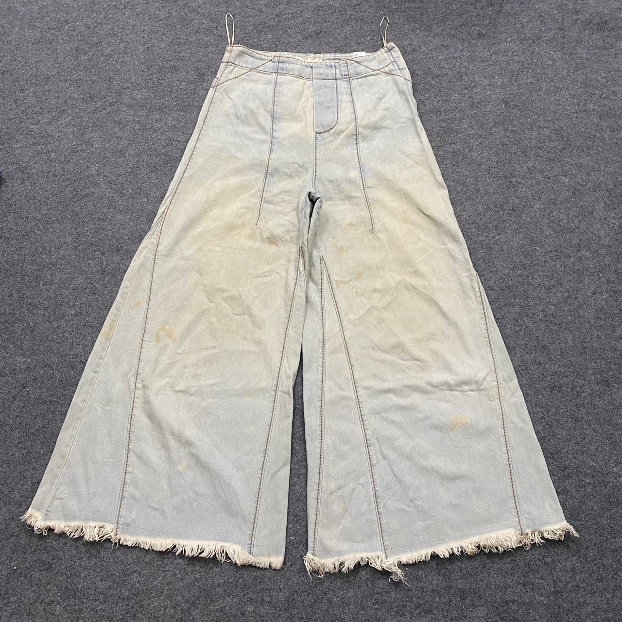 Chloe Vintage Chloe Bleached Denim Streetwear Jeans Size 30" / US 8 / IT 44 - 1 Thumbnail