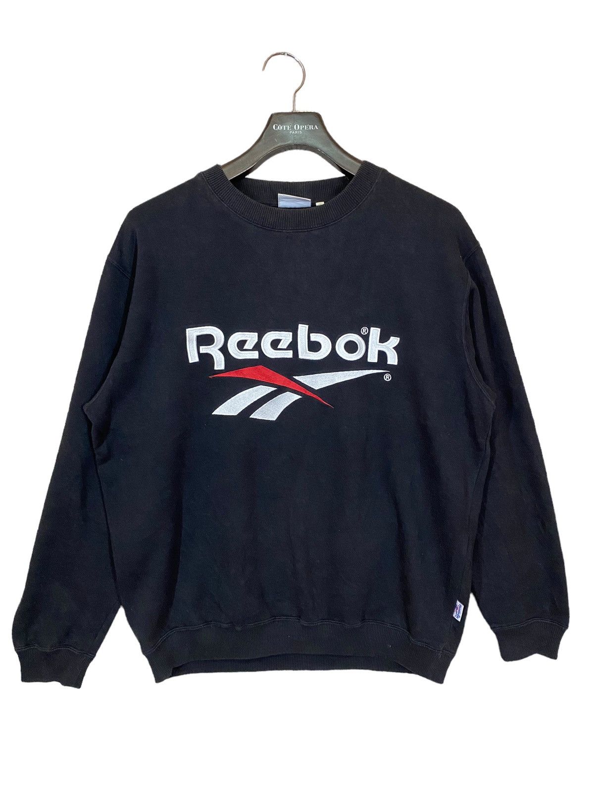 Reebok × Vintage Vintage 90s reebok spellout sweatshirt crewneck size L Size US L / EU 52-54 / 3 - 1 Thumbnail