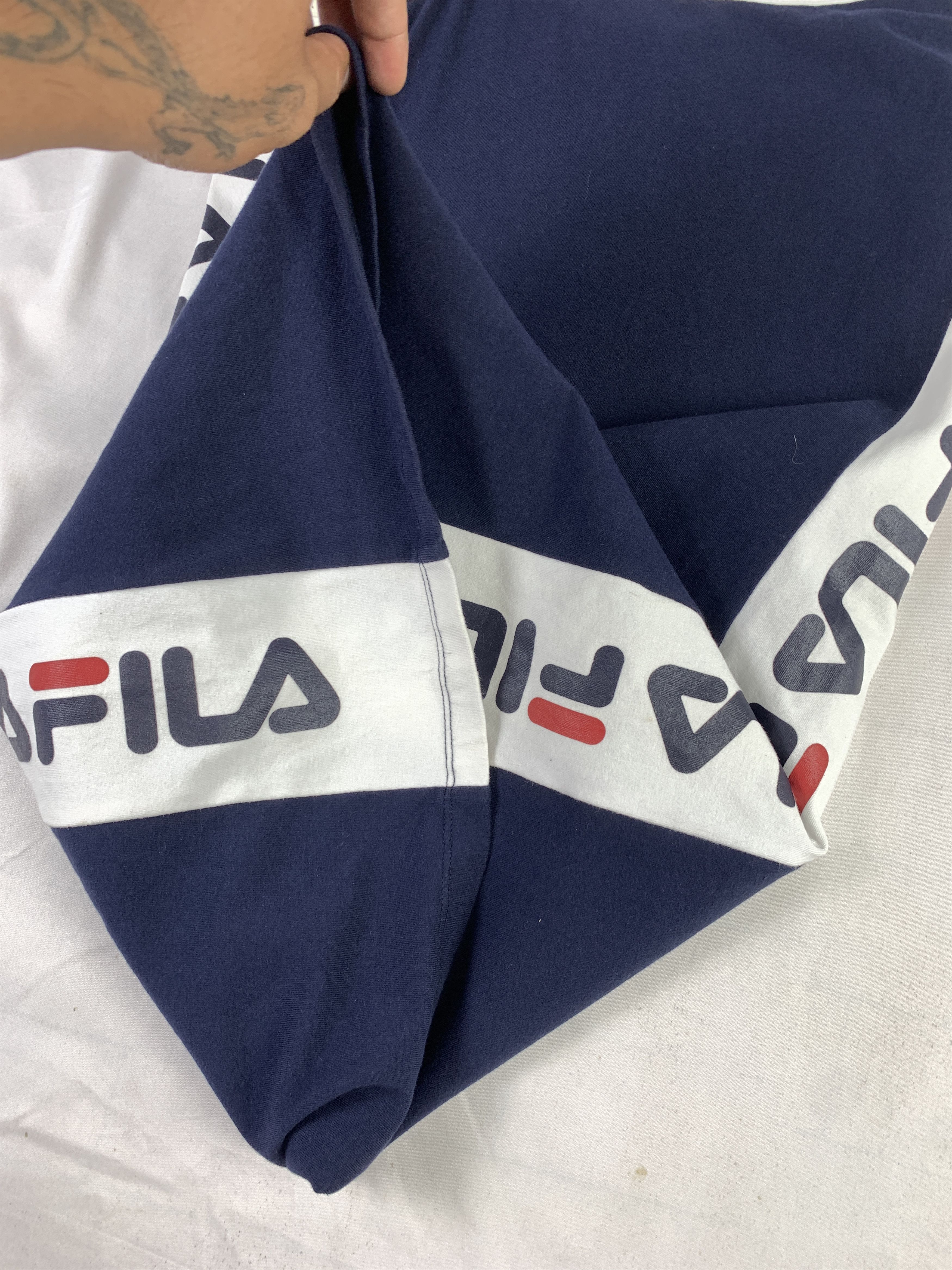Fila Fila Navy Tapped Logo Slim Fit Tennis Dress (S) Size S / US 4 / IT 40 - 4 Thumbnail