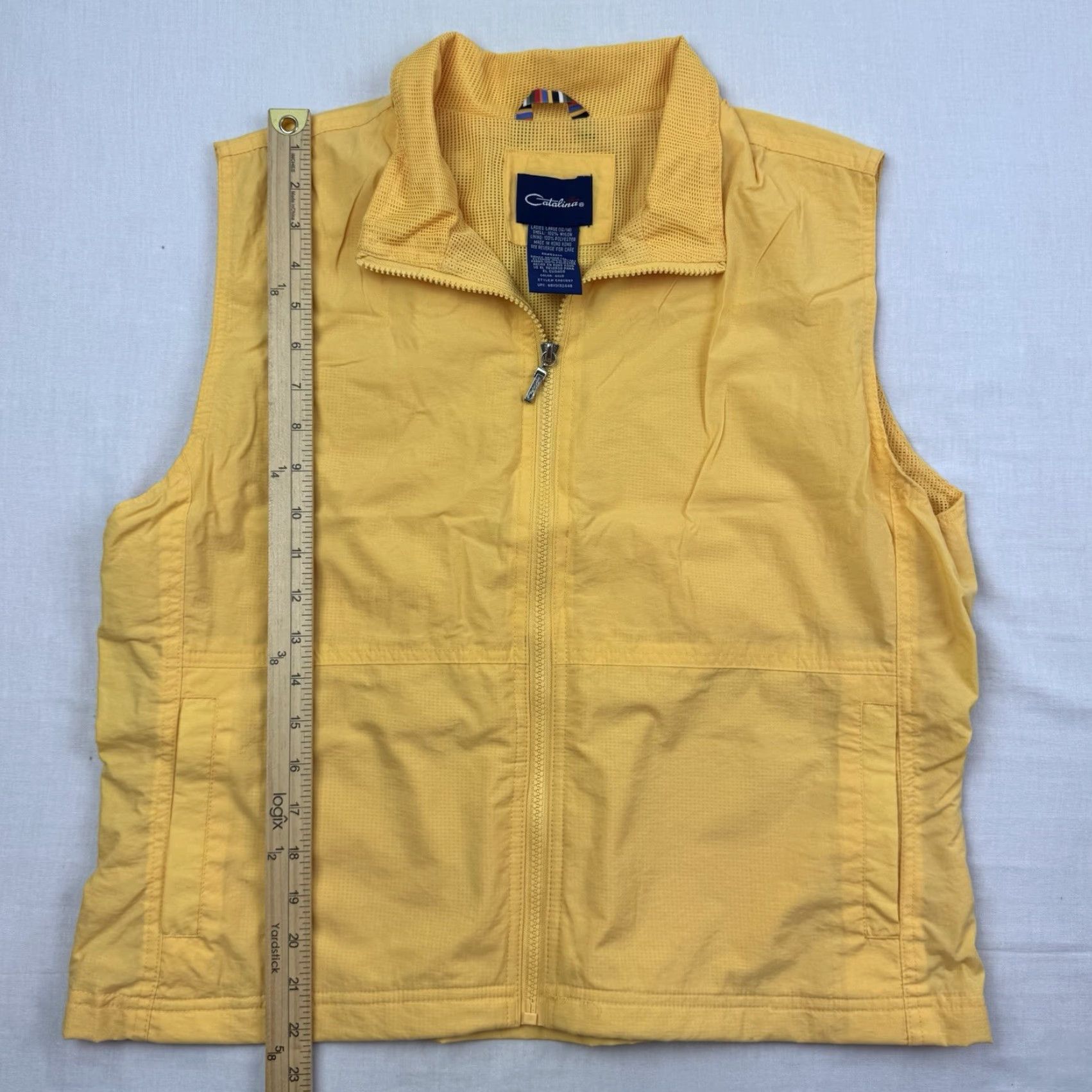 Catalina VINTAGE Catalina Vest Womens Large Full Zip Collared Outdoor Hiking Nature 90s Size L / US 10 / IT 46 - 5 Thumbnail